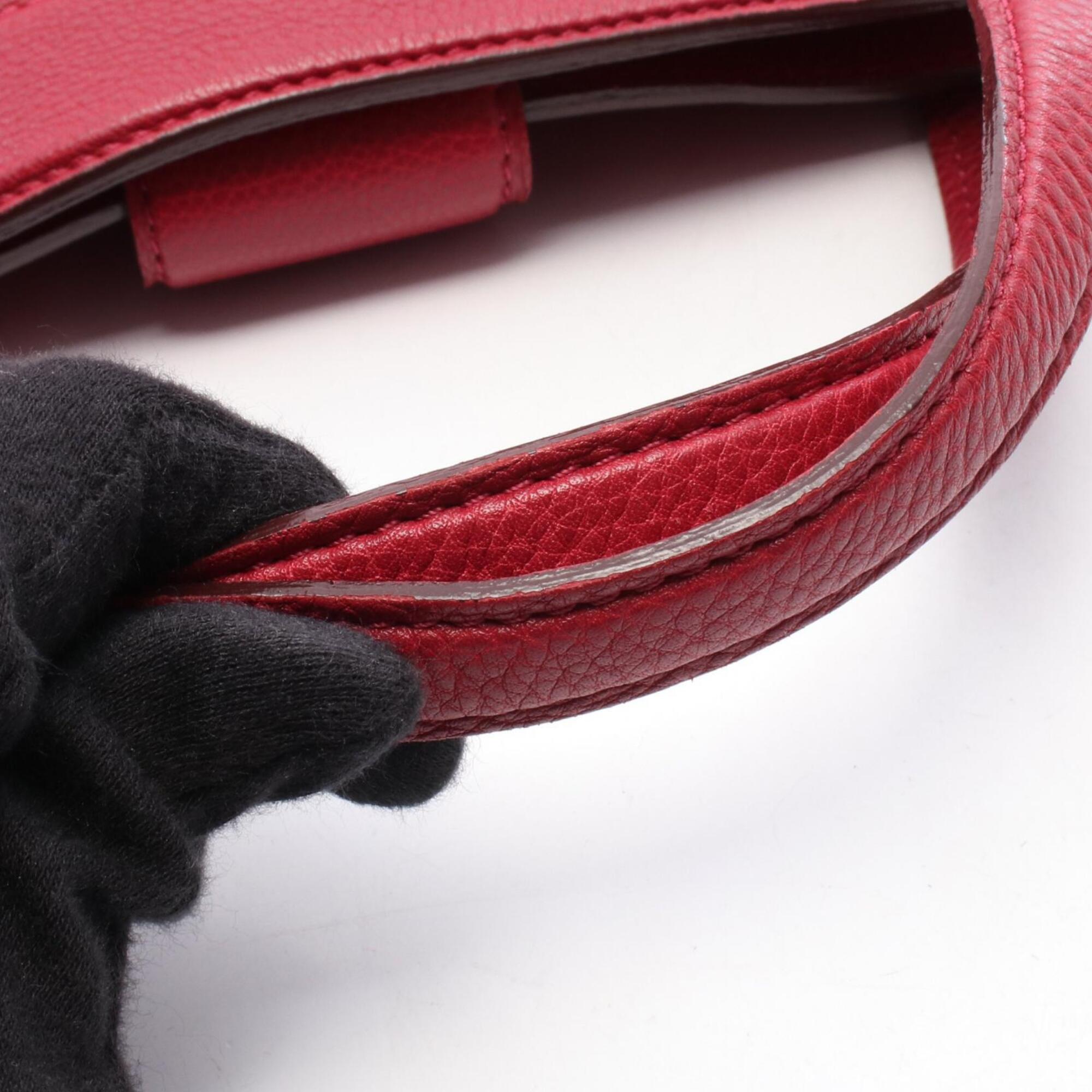 Louis Vuitton Pink Mahina Leather Handbag (Pre-Owned)