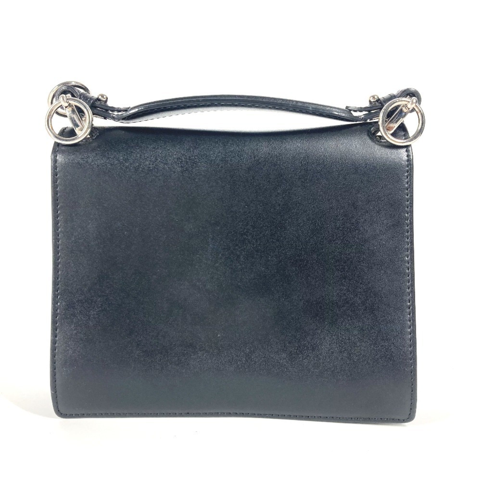 Fendi Black Leather Handbag (Pre-Owned)