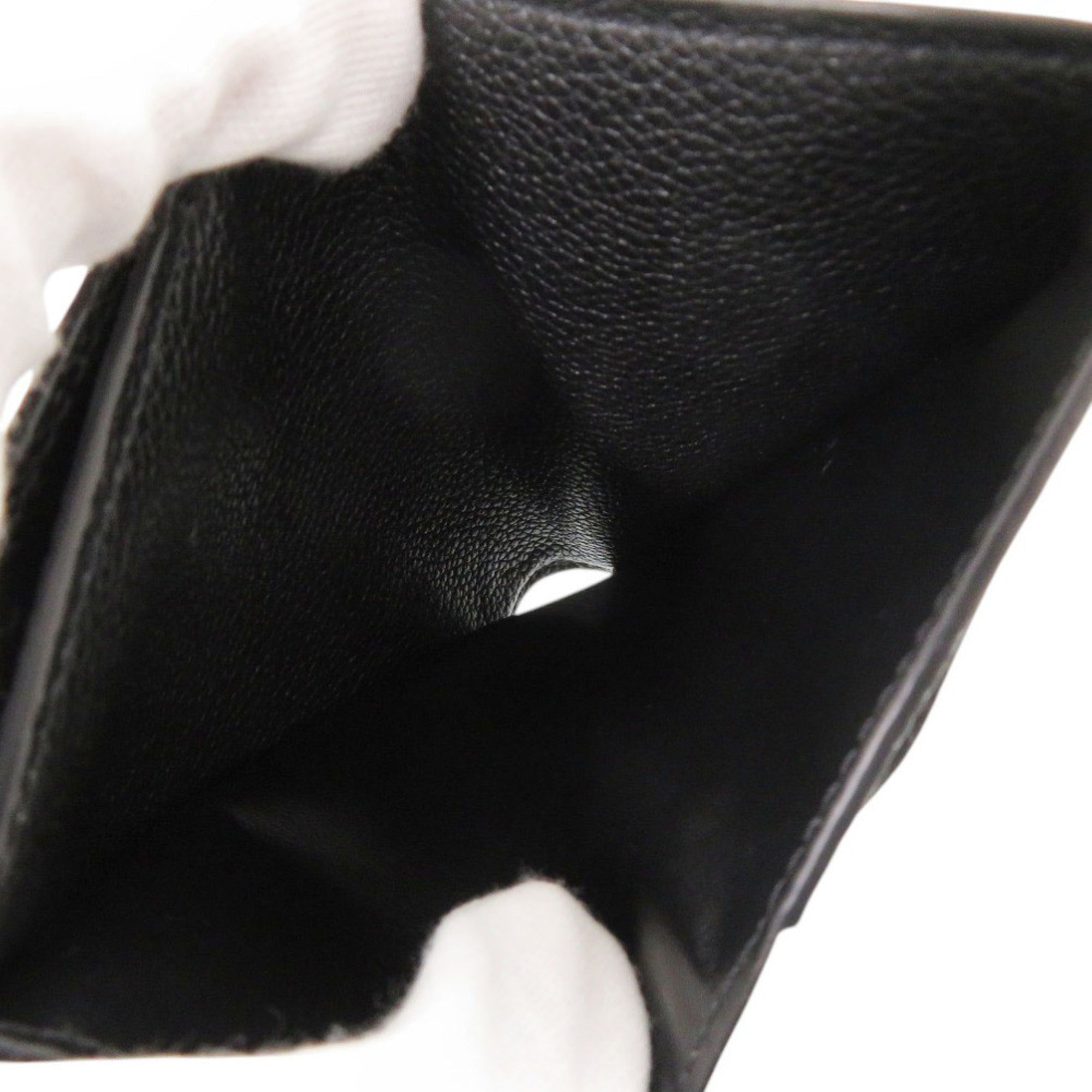 Louis Vuitton Black Noir Monogram Empreinte Wallet (Bi-Fold) (Pre-Owned)