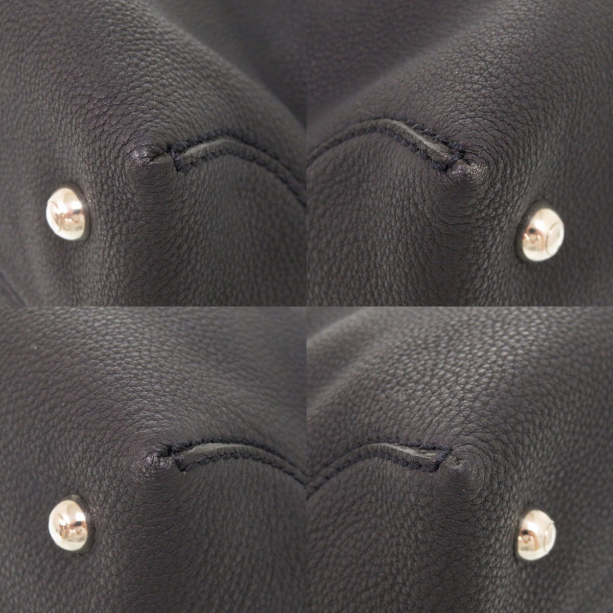 Tod's Navy Leather Handbag Tote Bag (Pre-Owned)