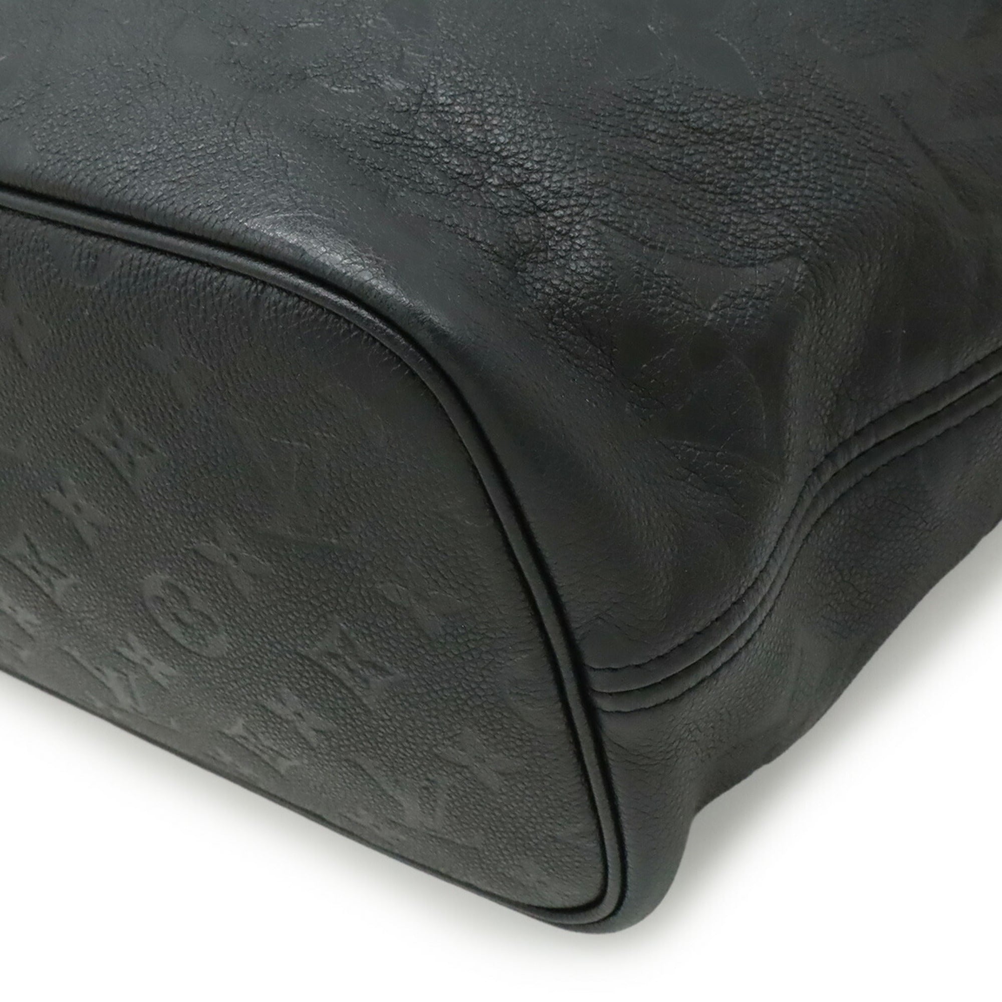 Louis Vuitton Noir Monogram Empreinte Pouch Shoulder Bag Tote Bag (Pre-Owned)