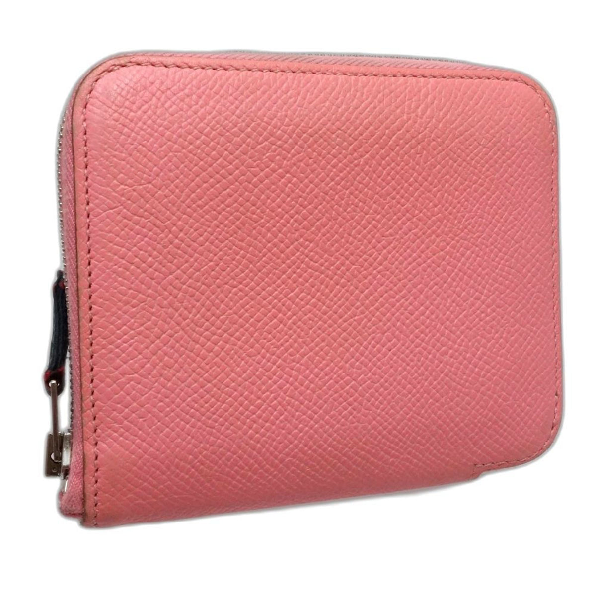 Hermes Pink Epsom Leather Coin Purse/Coin Case (Pre-Owned)