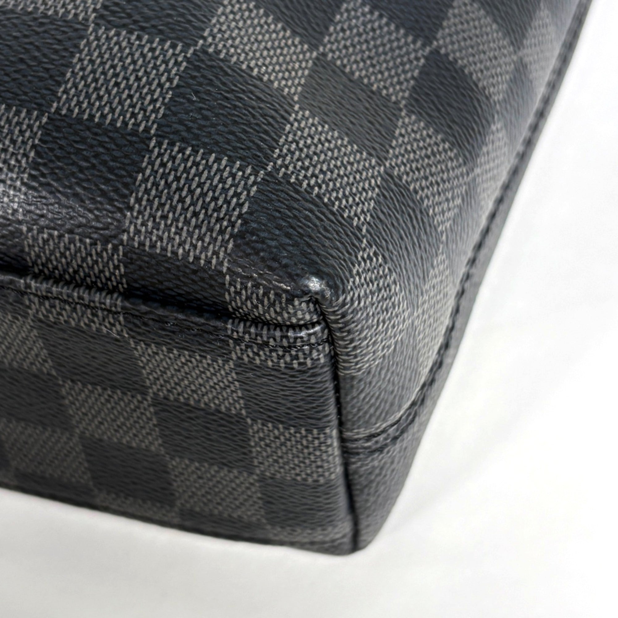 Louis Vuitton Black Noir Damier Graphite Tote Bag (Pre-Owned)