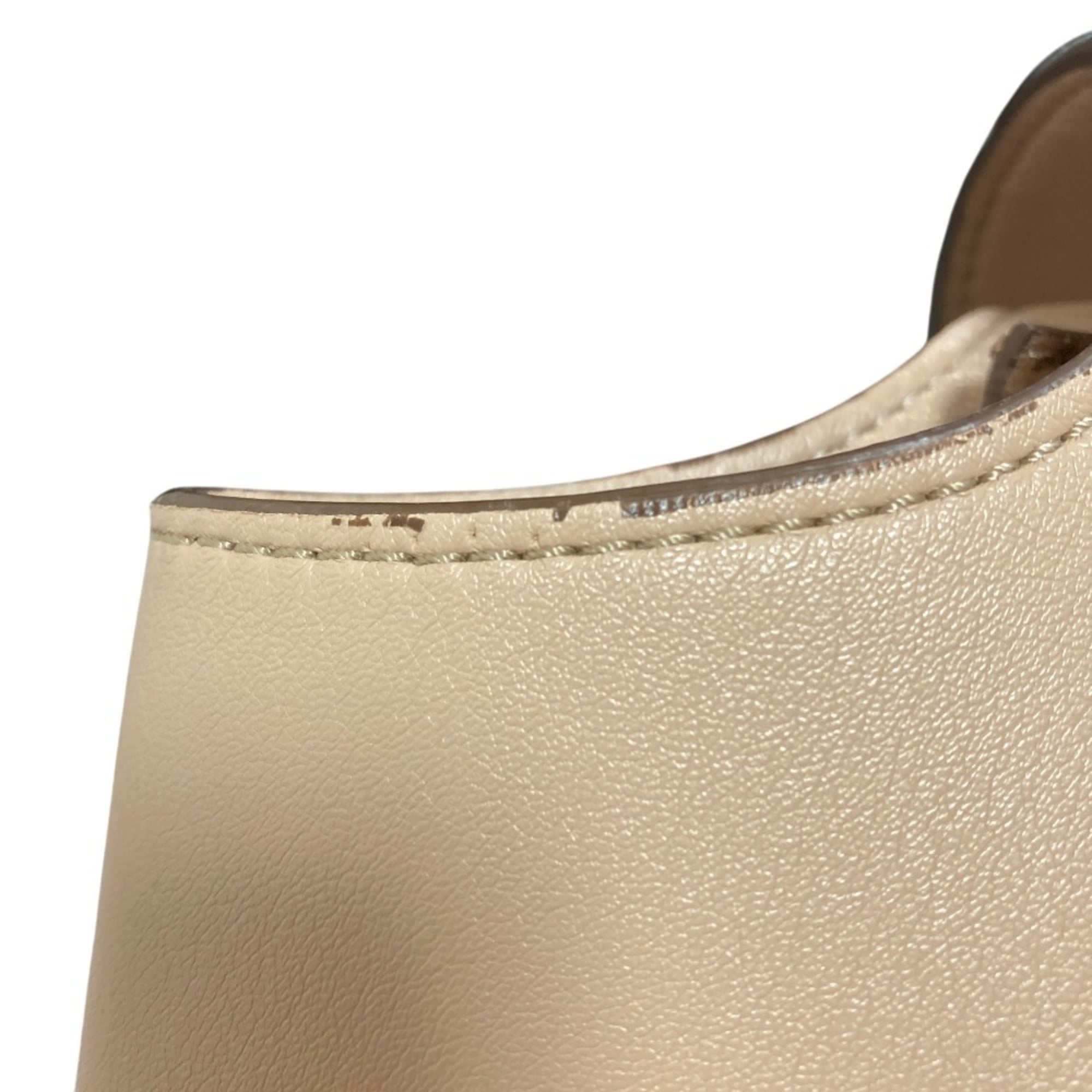 Stella Mccartney Pink Beige Handbag Pouch Tote Bag (Pre-Owned)