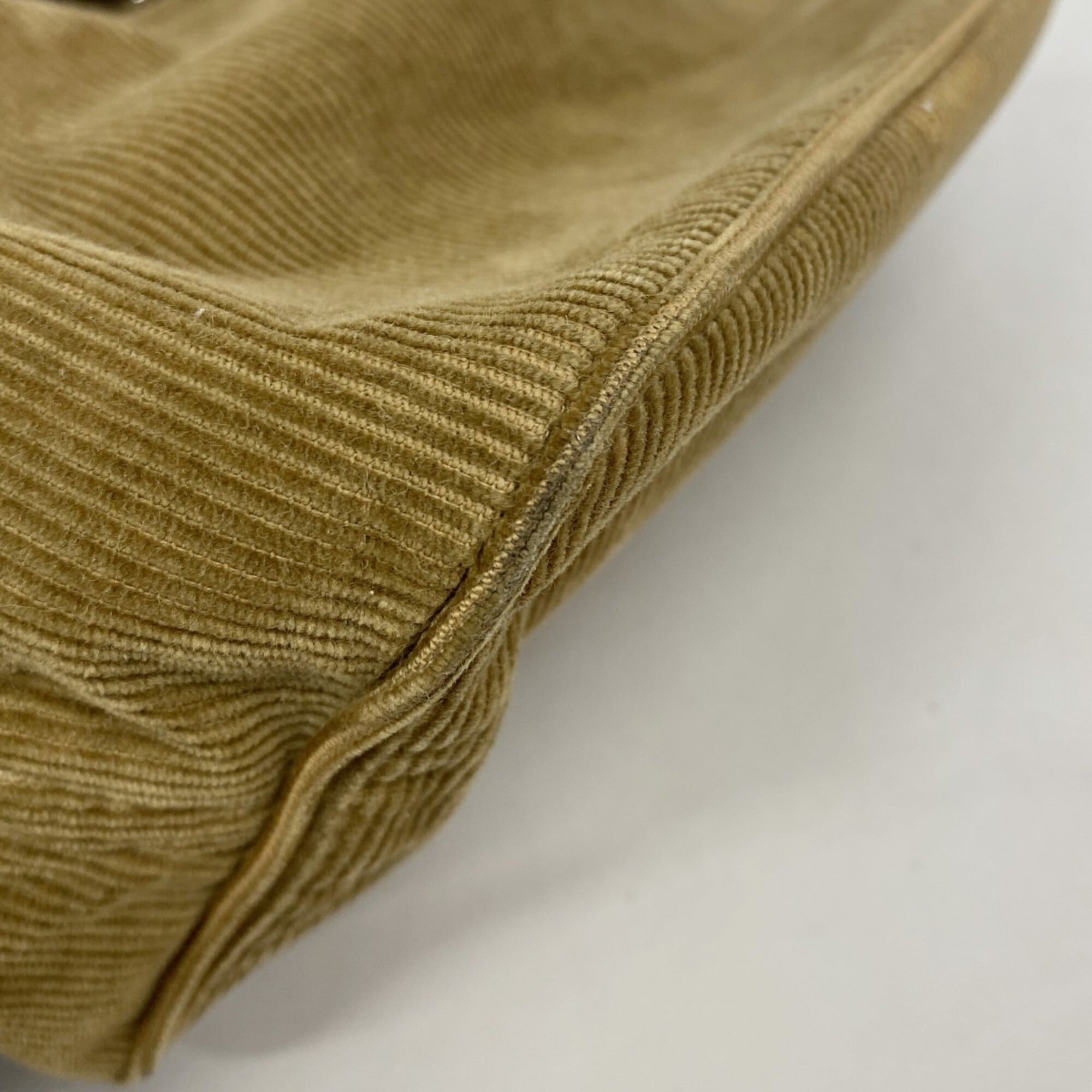 Fendi Ochre Suede Handbag (Pre-Owned)