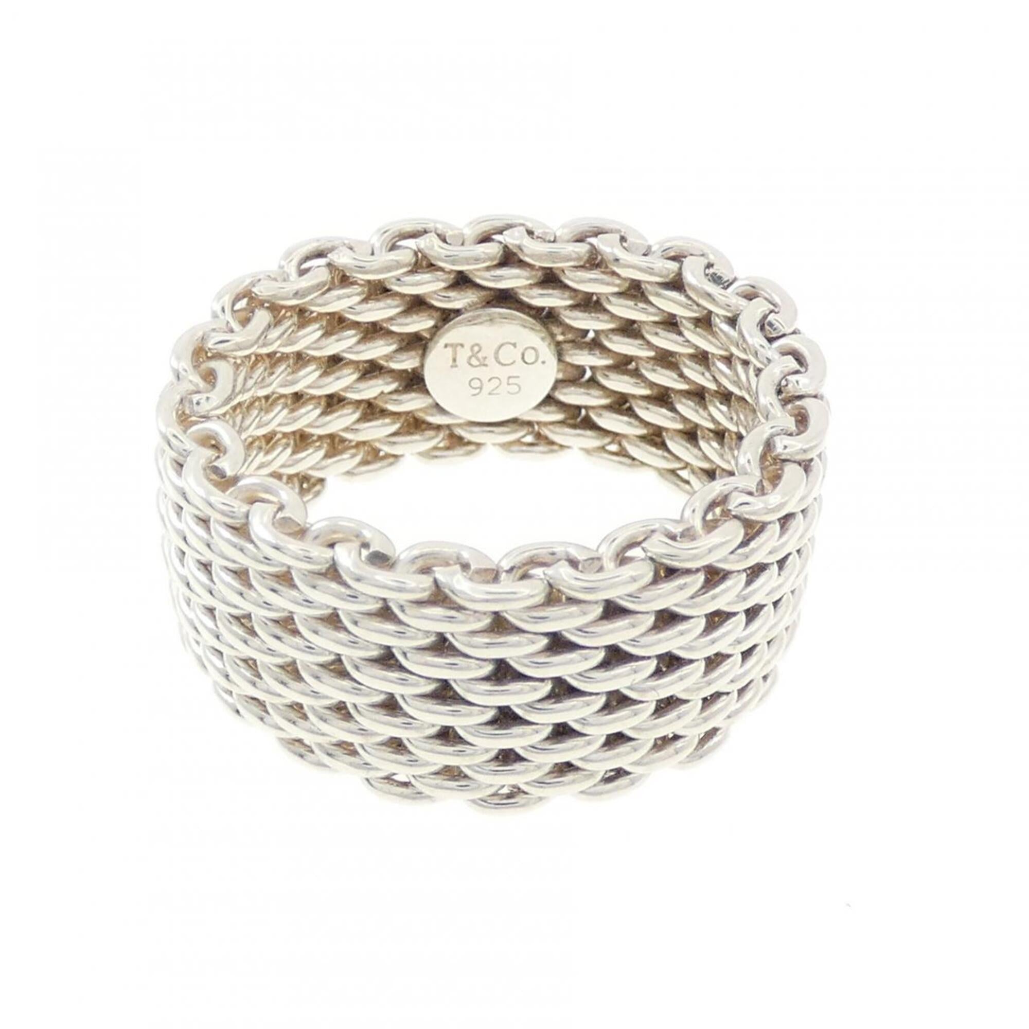 Tiffany Silver 925 Band Ring (Pre-Owned)