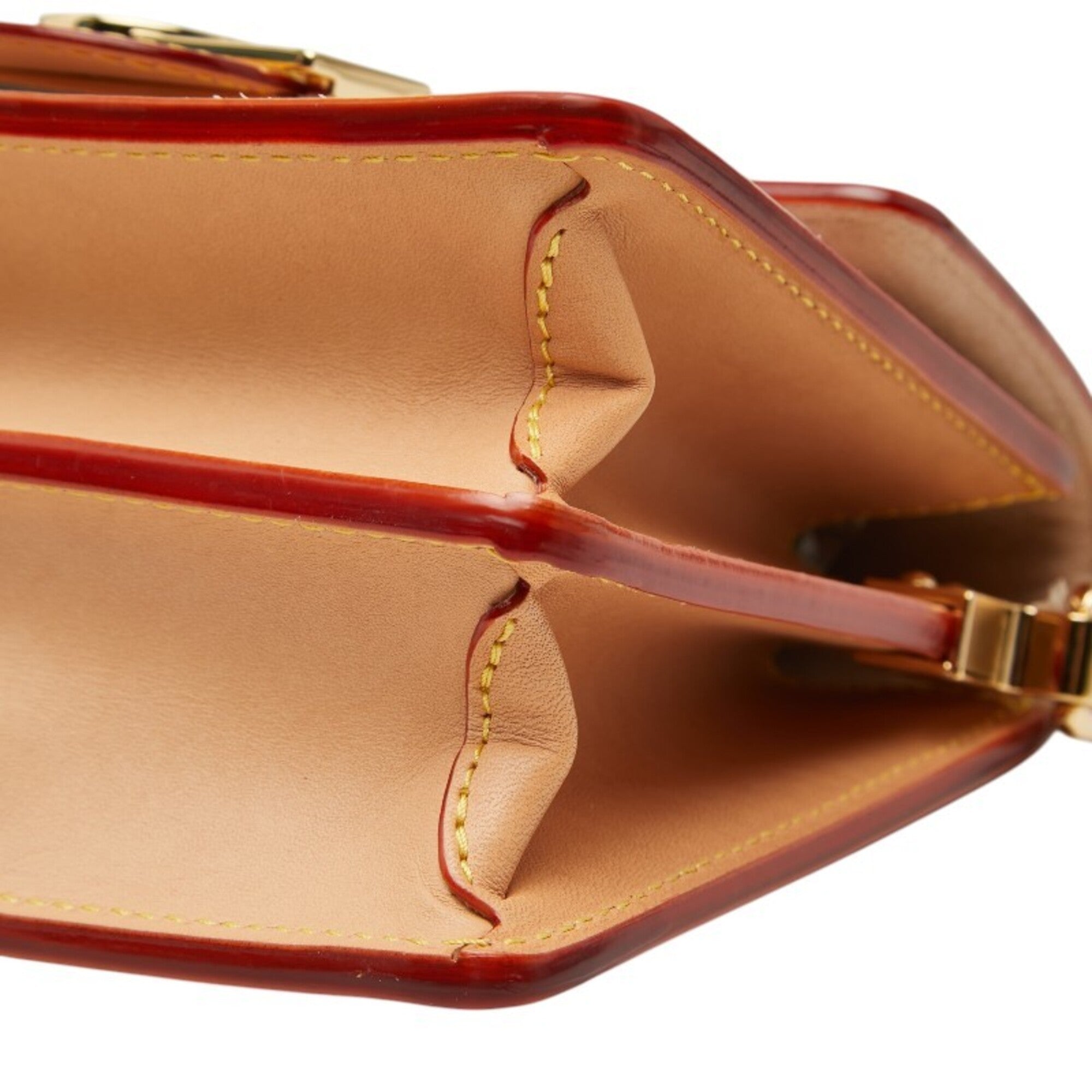 Louis Vuitton Pink Beige Leather Straw Shoulder Bag (Pre-Owned)