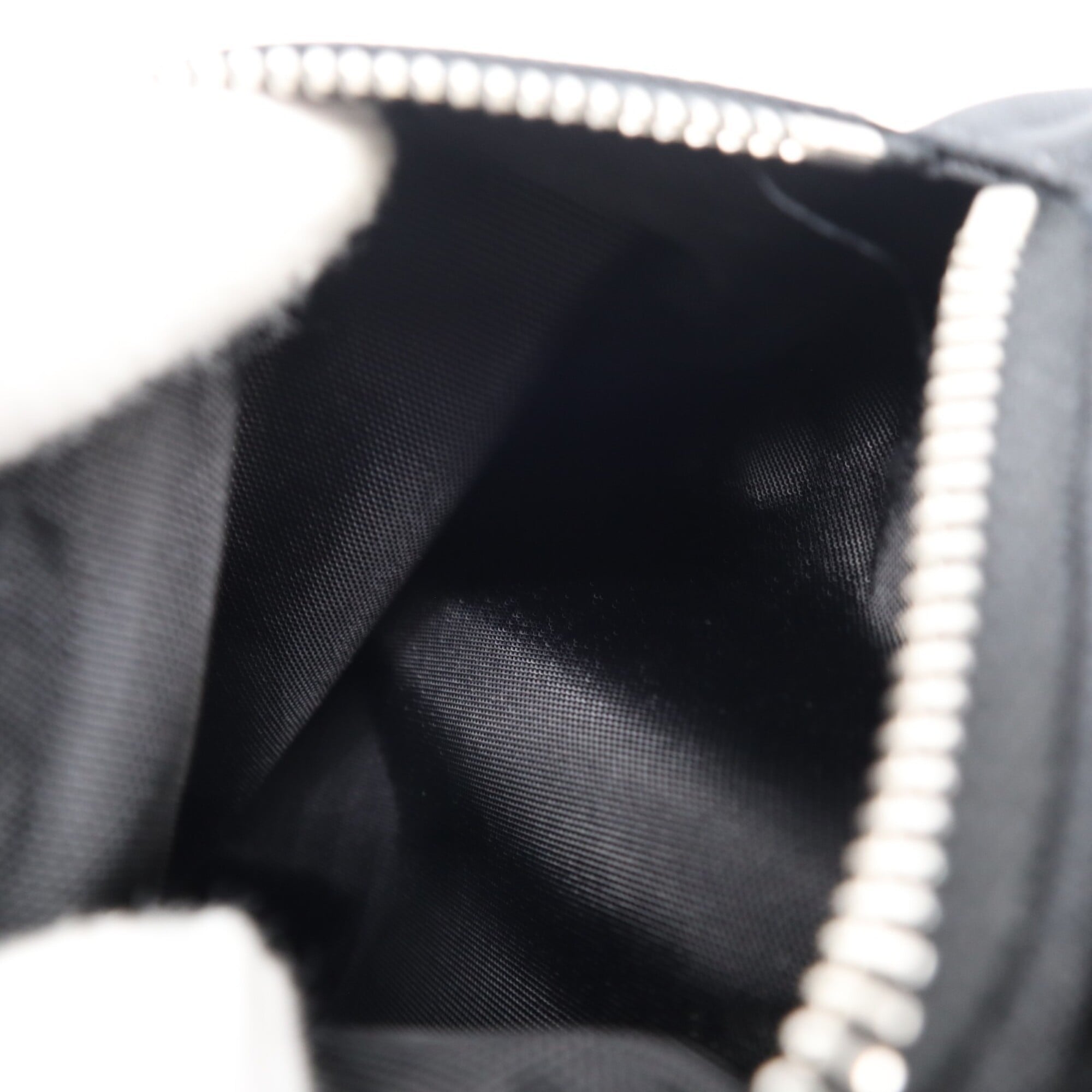 Celine Black Nylon Messenger Bag Shoulder Bag (Pre-Owned)