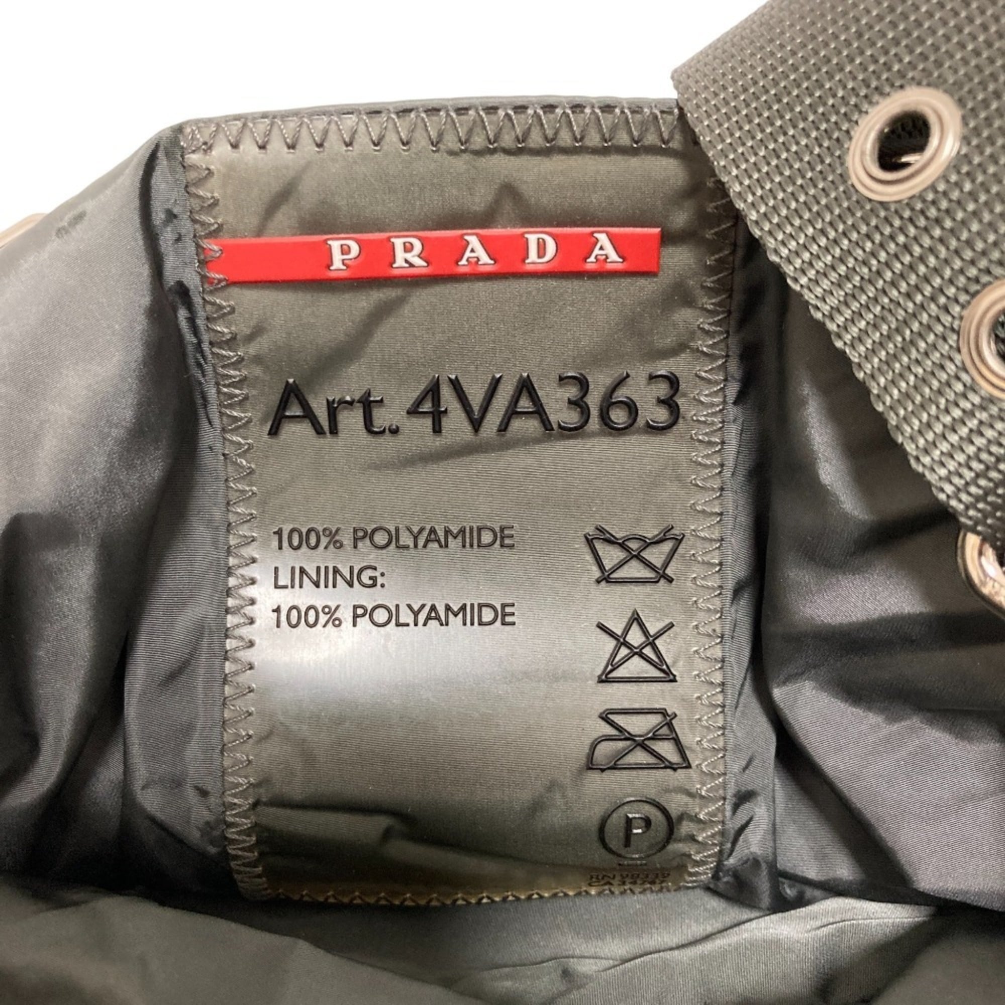 Prada Black Nylon Tote Bag (Pre-Owned)