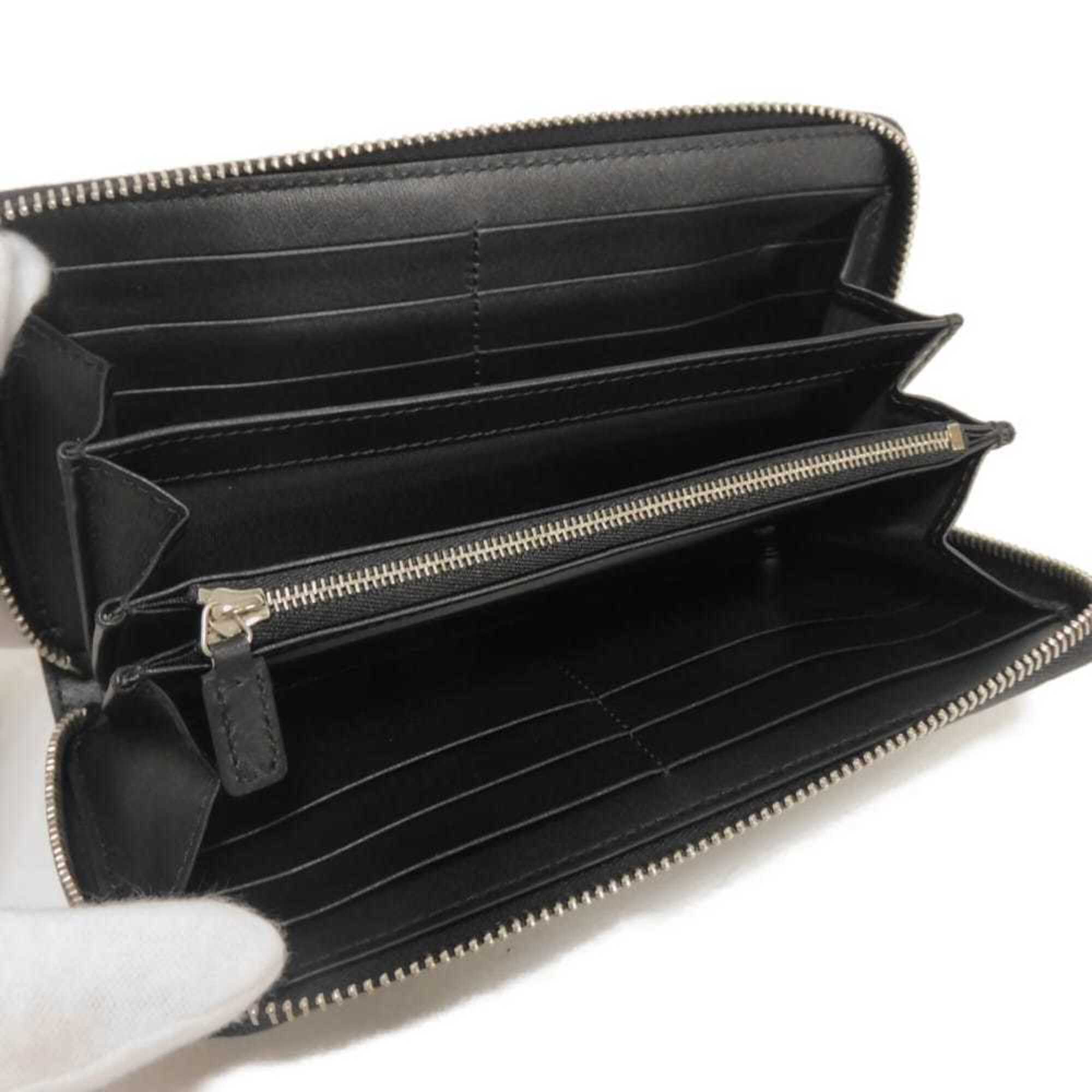 Gucci Black Long Wallet (Bi-Fold) (Pre-Owned)