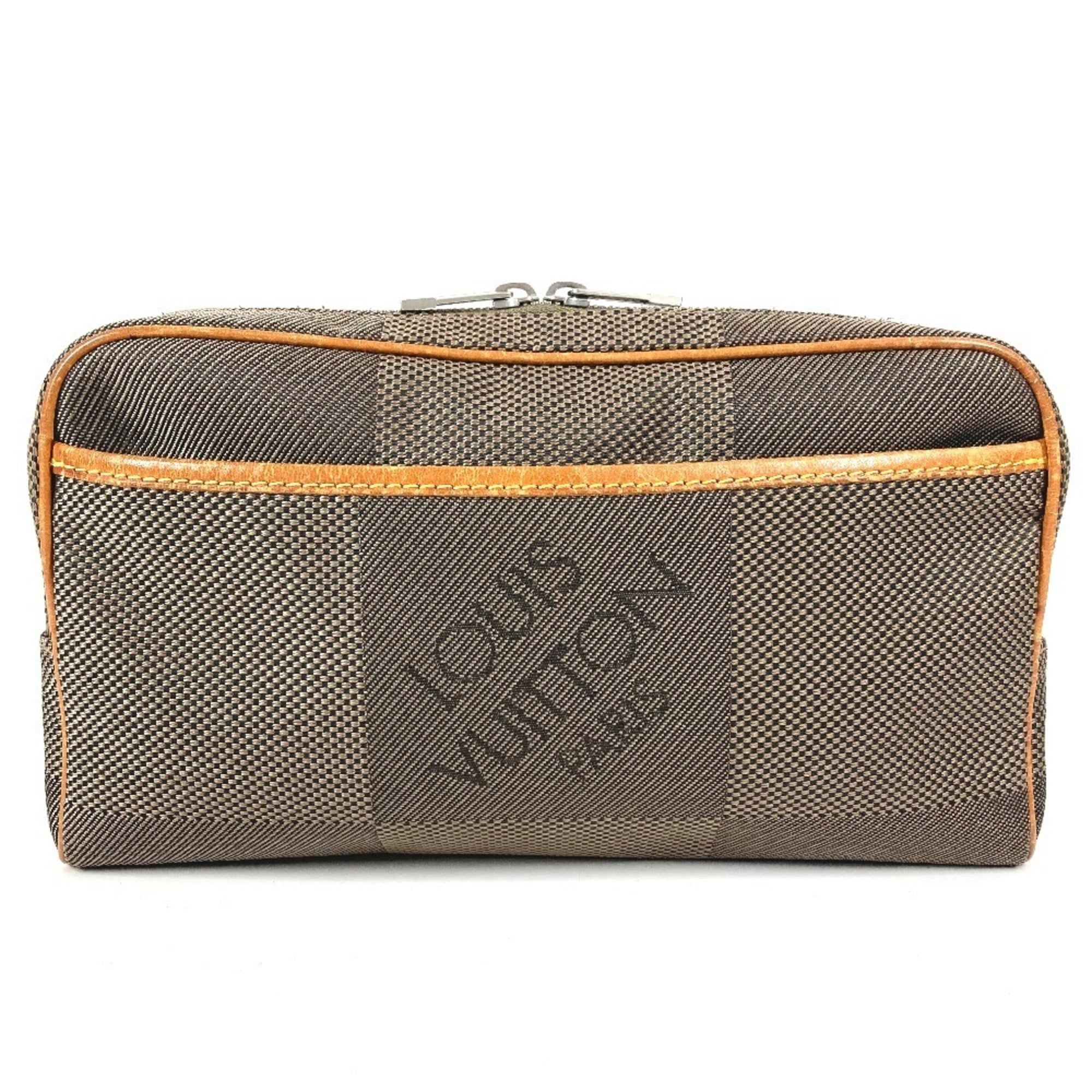 Louis Vuitton Damier Geant Earth Khaki Damier Geant Fanny Pack Sling Bag (Pre-Owned)