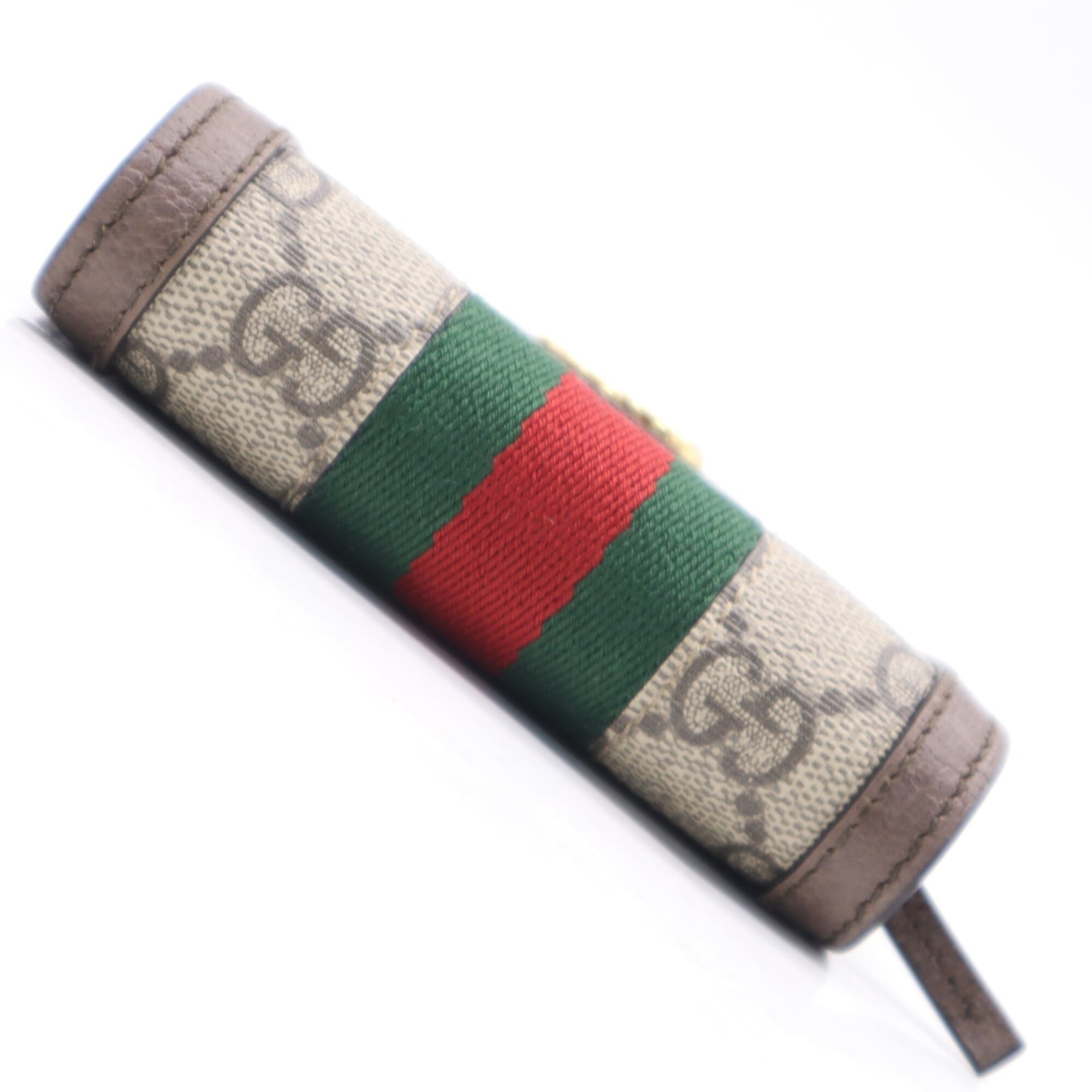 Gucci Ophidia Beige Brown Multi-Color Coated Canvas Leather Wallet (Bi-Fold) (Pre-Owned)