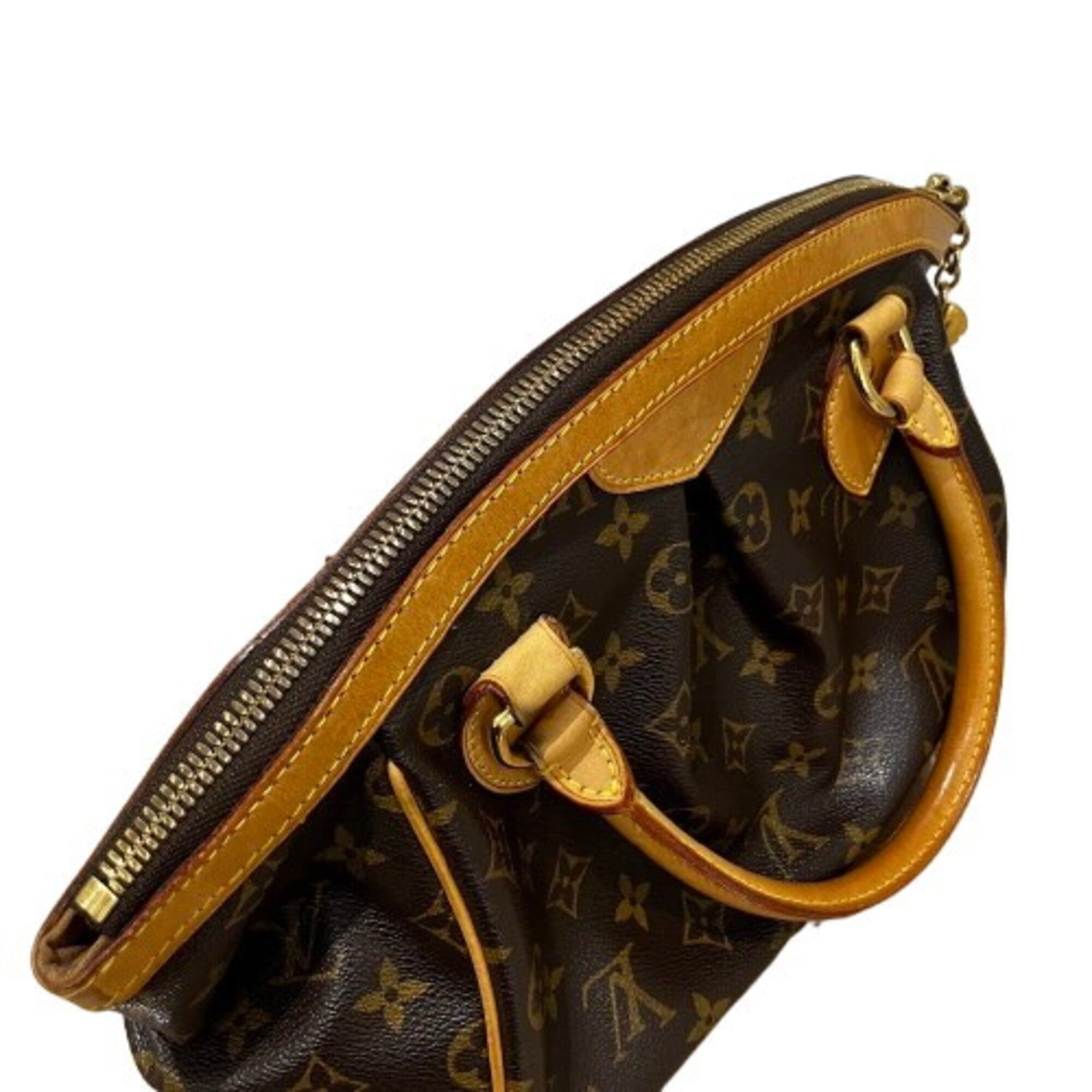 Louis Vuitton Brown Pvc Handbag (Pre-Owned)