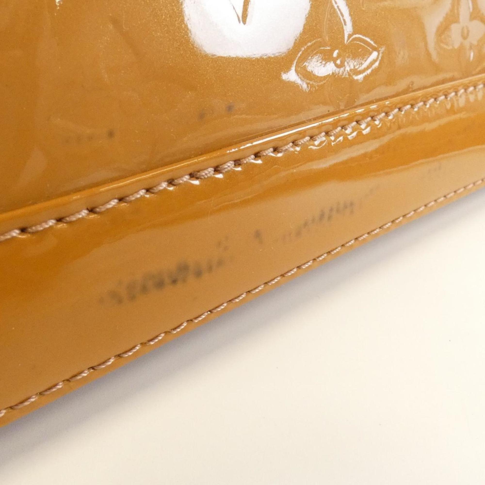 Louis Vuitton Beige Gold Leather Handbag (Pre-Owned)