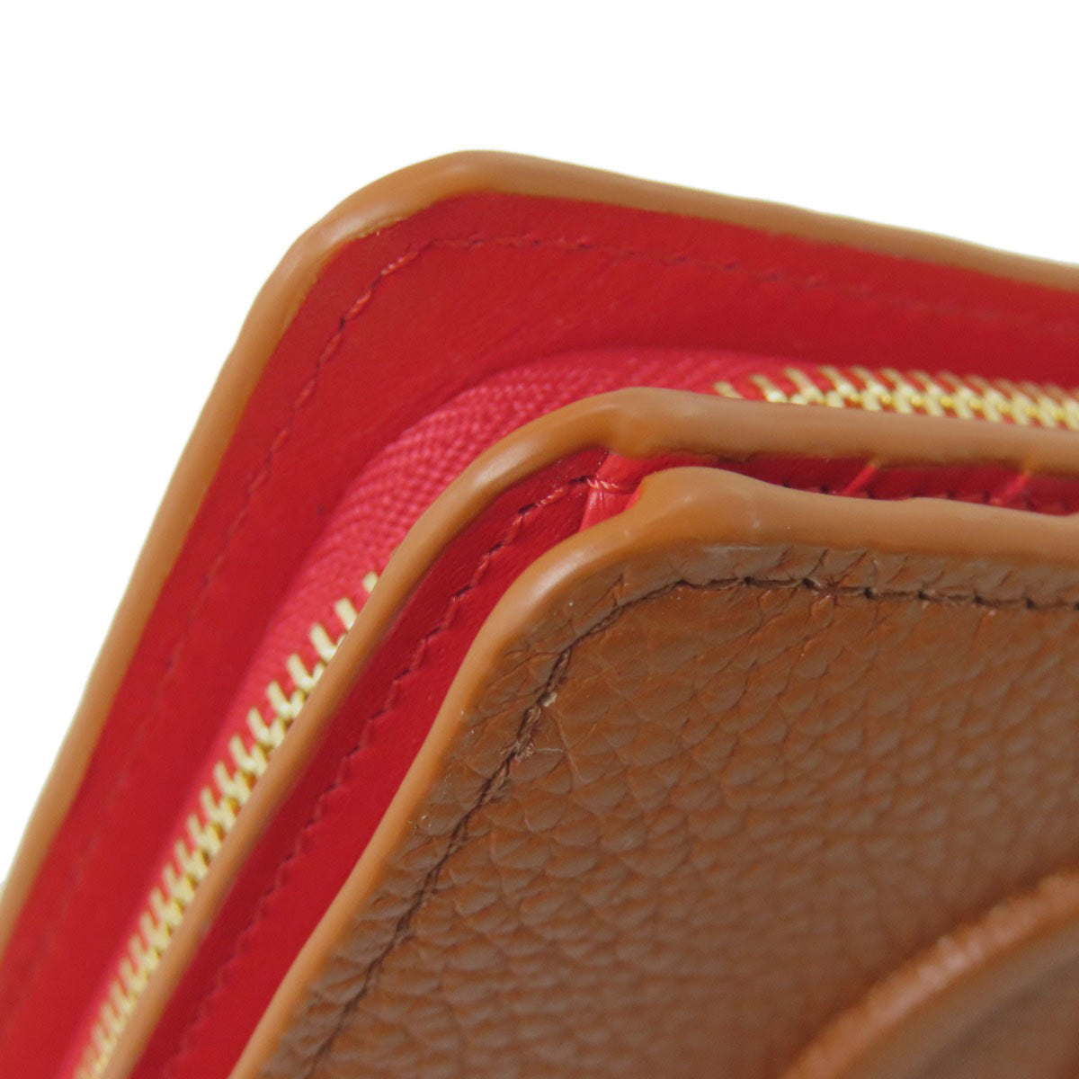 Christian Louboutin Brown Leather Wallet (Bi-Fold) (Pre-Owned)