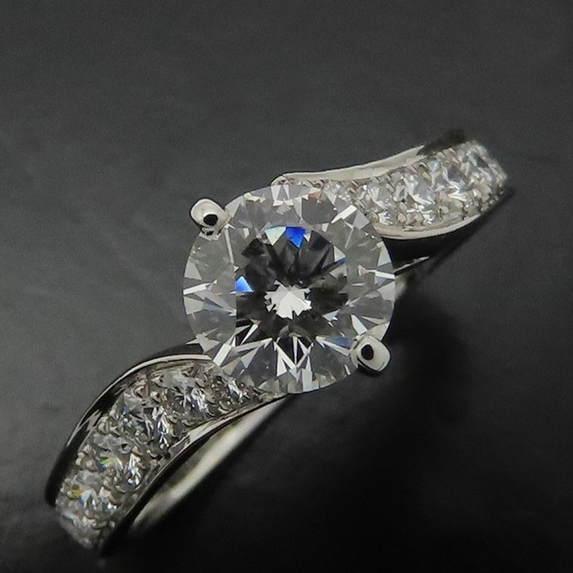 Van Cleef & Arpels Platinum 950 Band Ring (Pre-Owned)