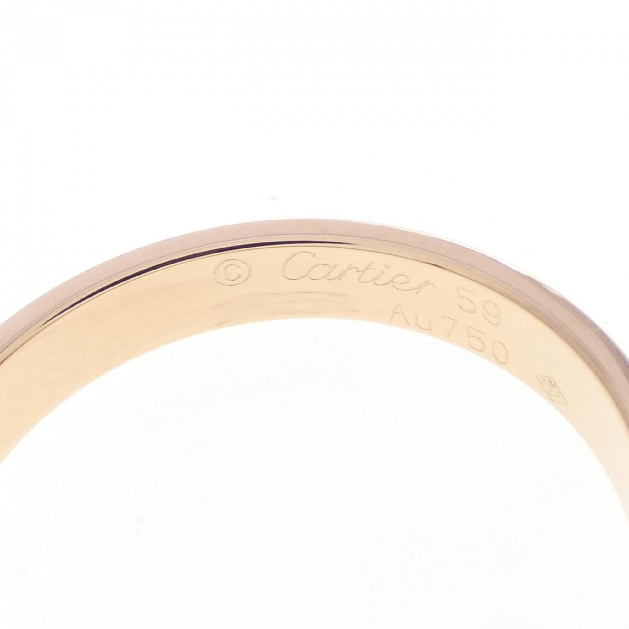 Cartier Pink Gold (18K) Band Ring (Pre-Owned)