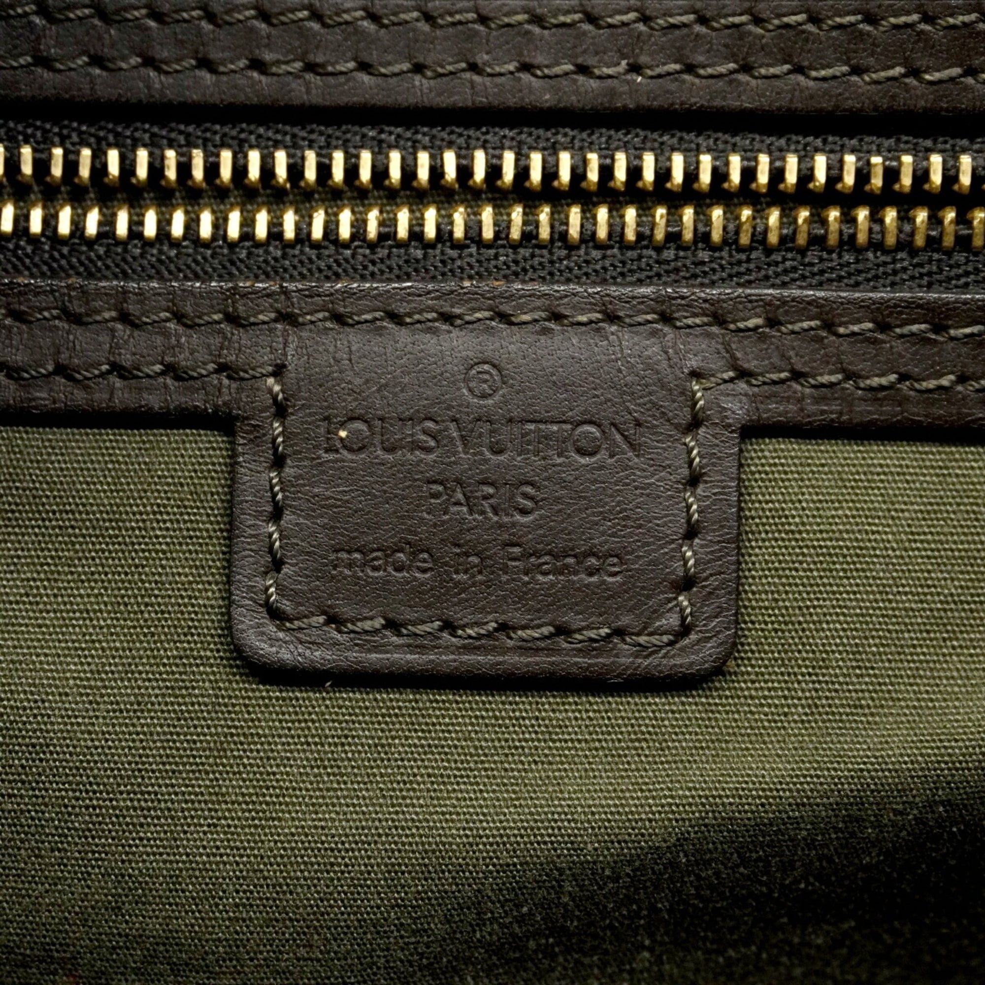 Louis Vuitton Tst Khaki Tote Bag (Pre-Owned)