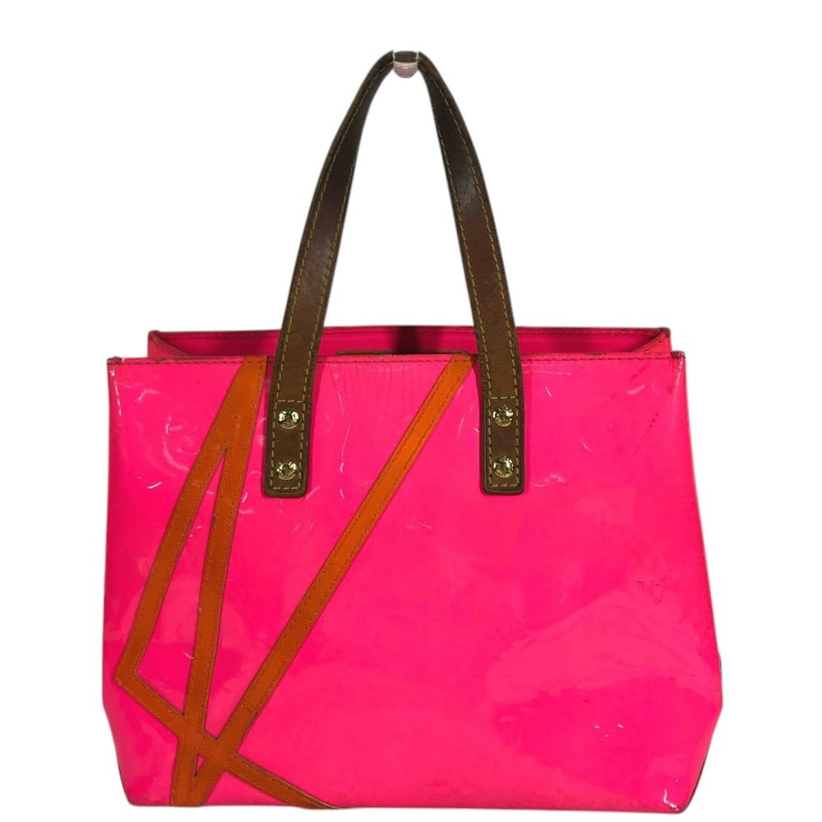 Louis Vuitton Pink Monogram Vernis Handbag (Pre-Owned)