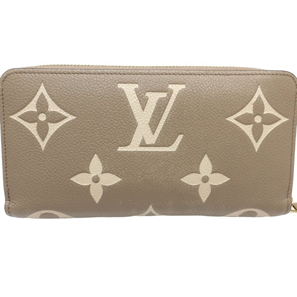 Louis Vuitton Monogram Empreinte Tourterelle Monogram Empreinte Long Wallet (Bi-Fold) (Pre-Owned)