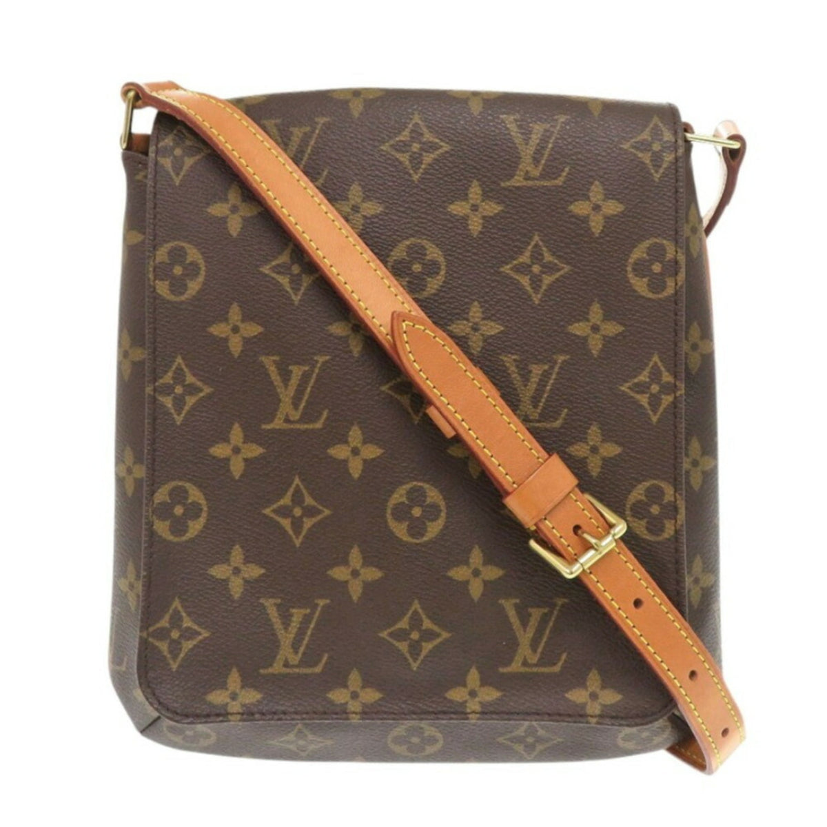 Louis Vuitton Brown Monogram Shoulder Bag (Pre-Owned)
