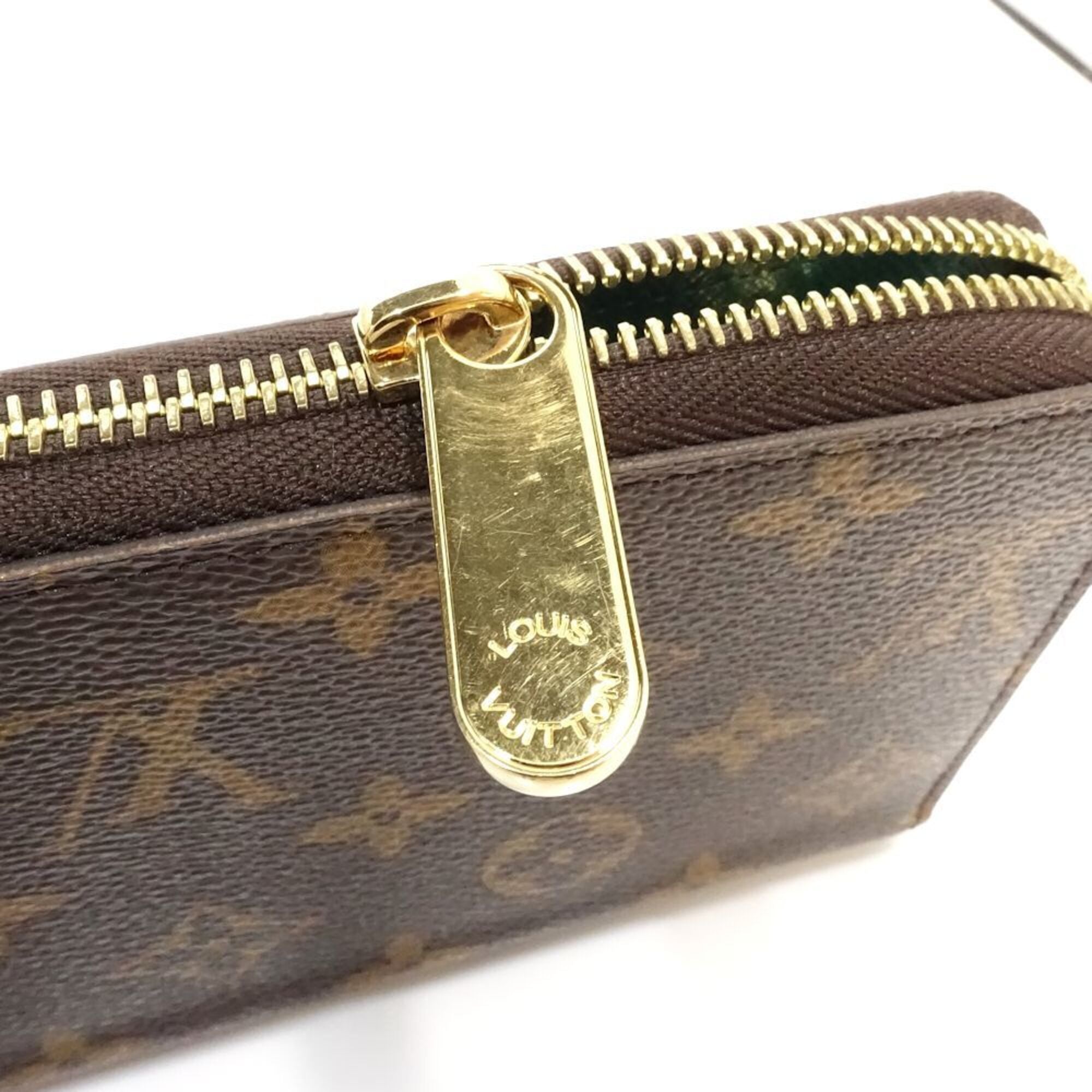 Louis Vuitton Brown Monogram Canvas Coin Purse/Coin Case (Pre-Owned)