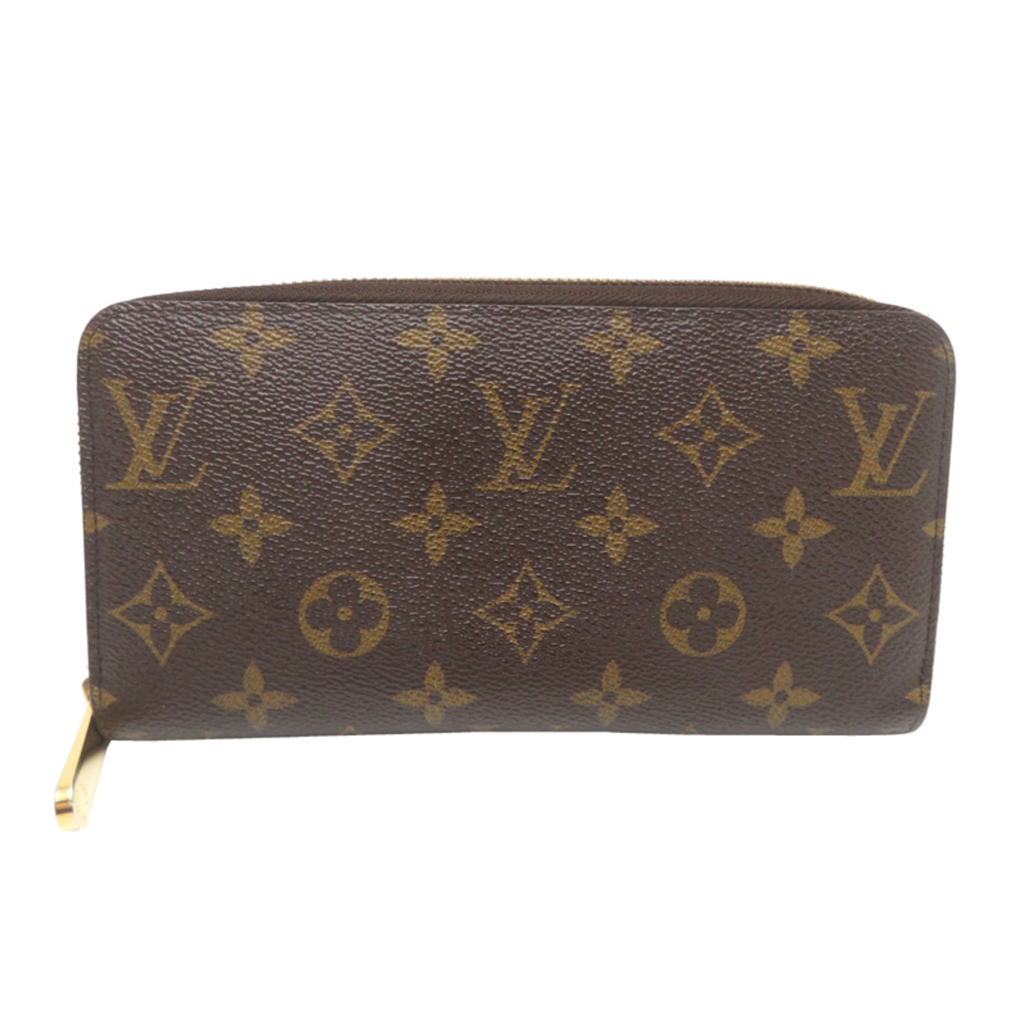 Louis Vuitton Brown Monogram Long Wallet (Bi-Fold) (Pre-Owned)