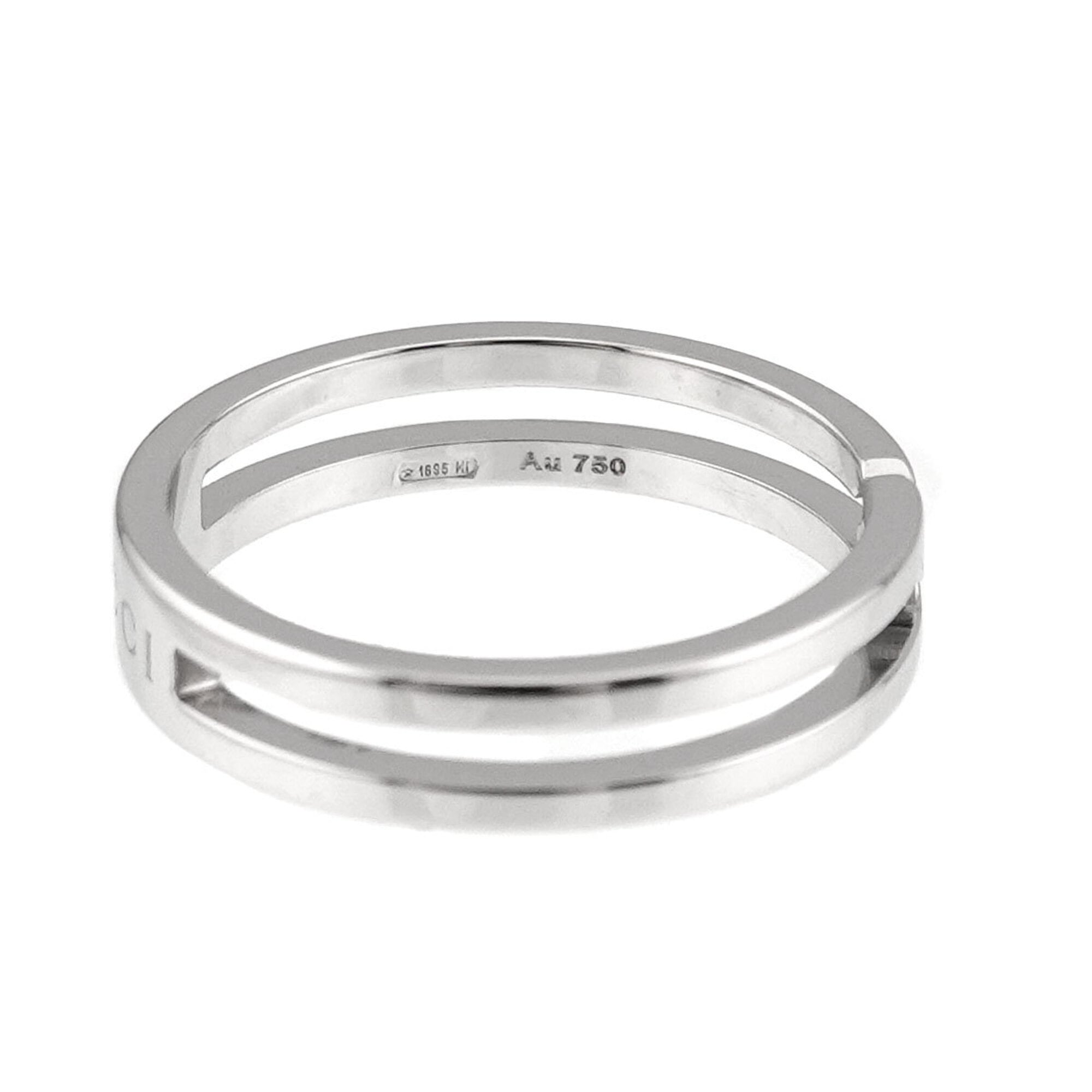 Gucci White Gold (18K) Band Ring (Pre-Owned)