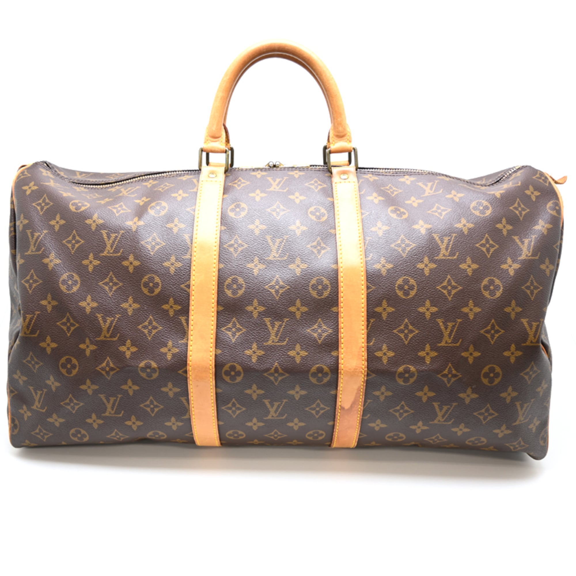Louis Vuitton Brown Monogram Boston Bag (Pre-Owned)