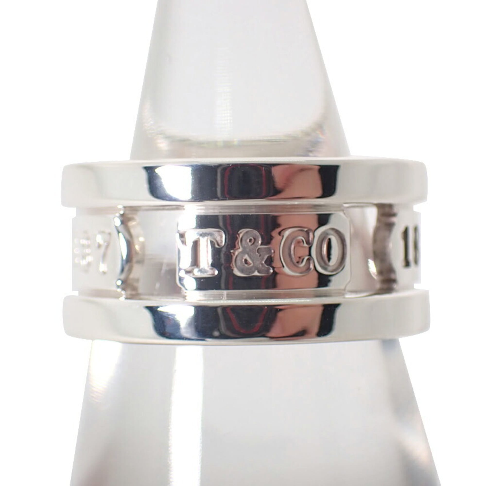 Tiffany Sterling Silver 925 Band Ring (Pre-Owned)