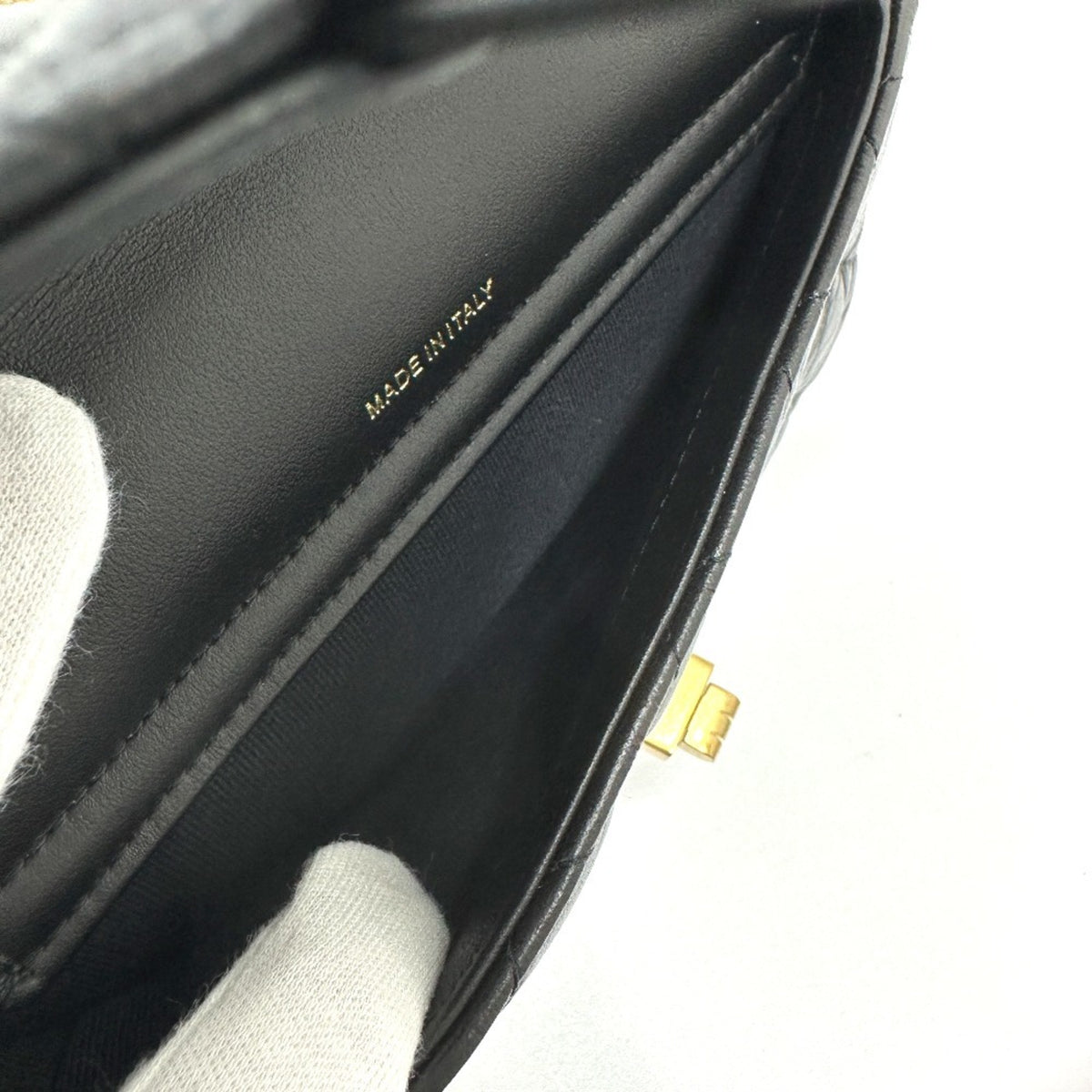 Chanel 2.55 Black Leather Shoulder Bag (Pre-Owned)
