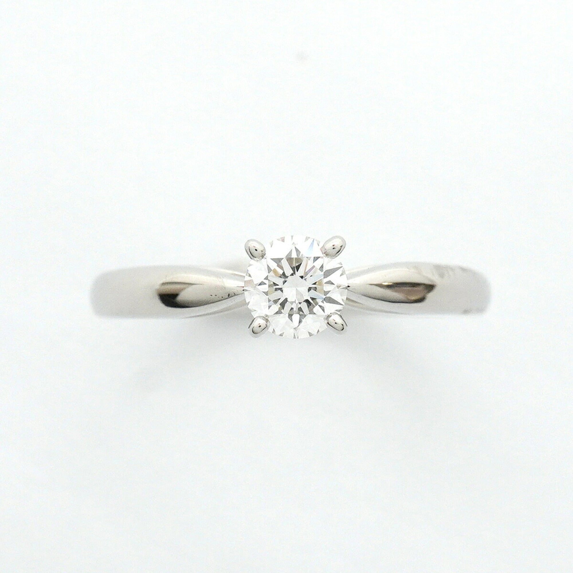 Van Cleef & Arpels Platinum 950 Band Ring (Pre-Owned)