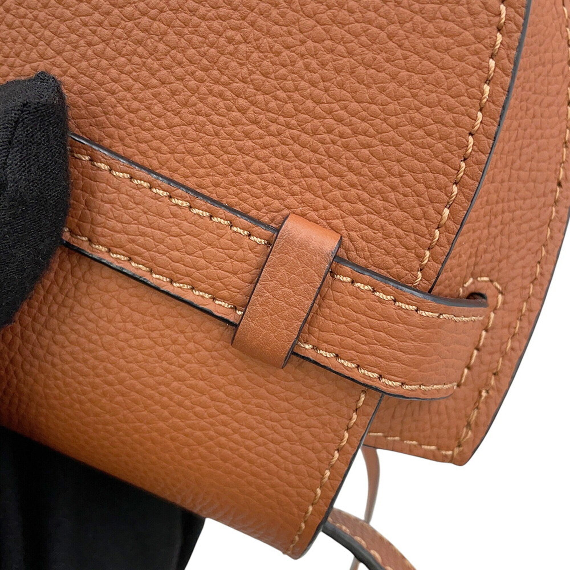 Loewe Brown Leather Shoulder Bag (Pre-Owned)