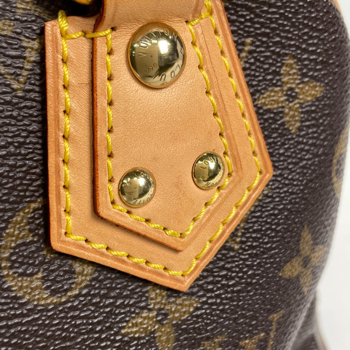 Louis Vuitton Brown Monogram Handbag (Pre-Owned)