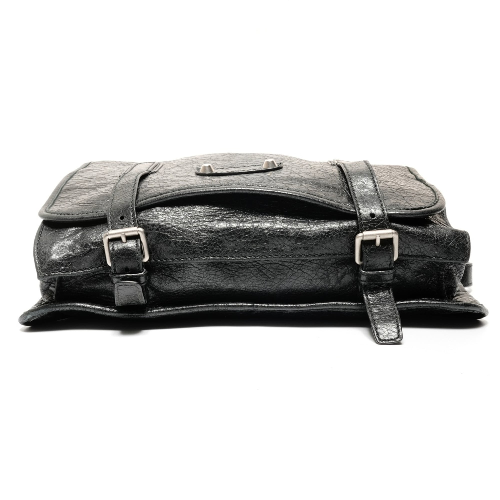 Balenciaga Black Shoulder Bag Sling Bag (Pre-Owned)