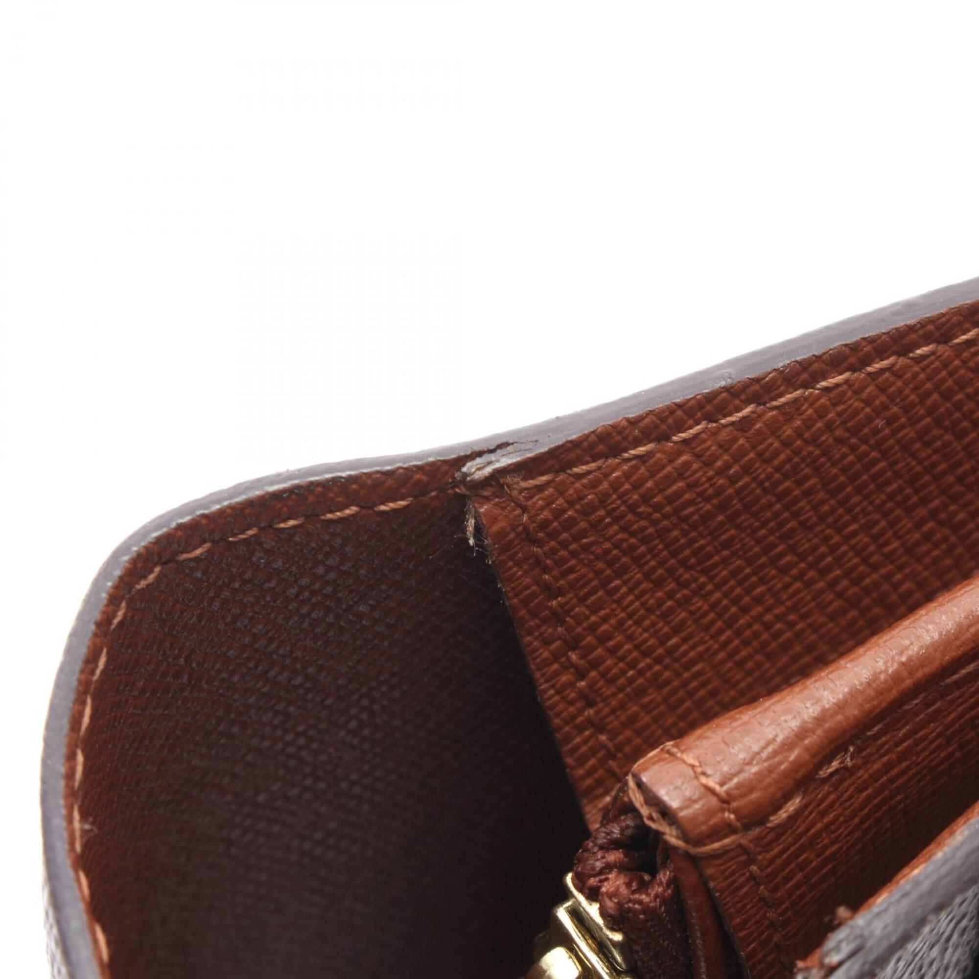 Louis Vuitton Brown Monogram Monogram Long Wallet (Bi-Fold) (Pre-Owned)
