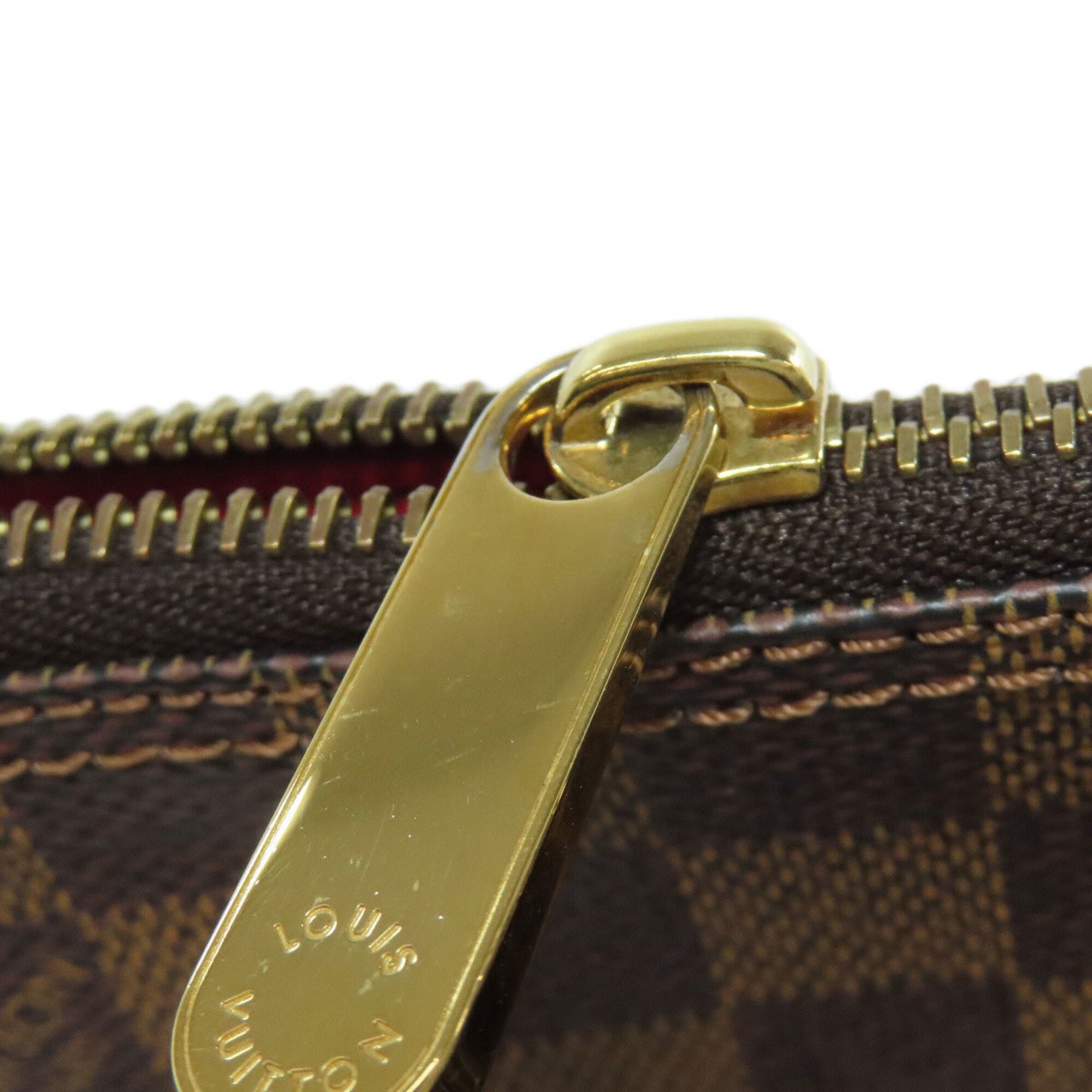 Louis Vuitton Brown Damier Canvas Ebene Damier Canvas Tote Bag (Pre-Owned)