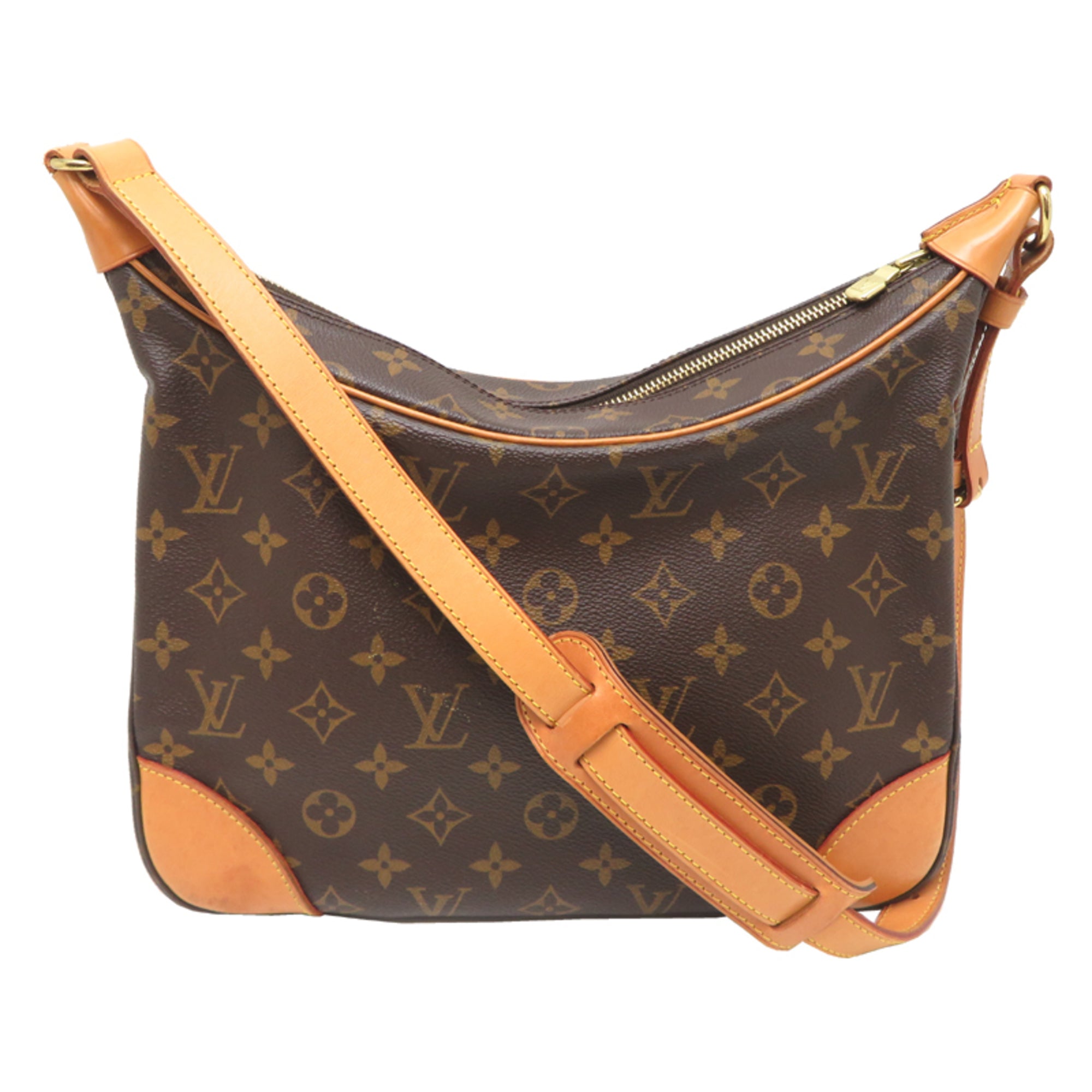 Louis Vuitton Brown Monogram Shoulder Bag (Pre-Owned)