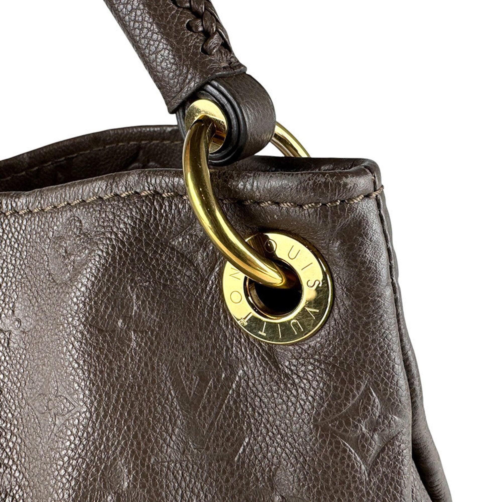 Louis Vuitton Brown Monogram Empreinte Shoulder Bag (Pre-Owned)