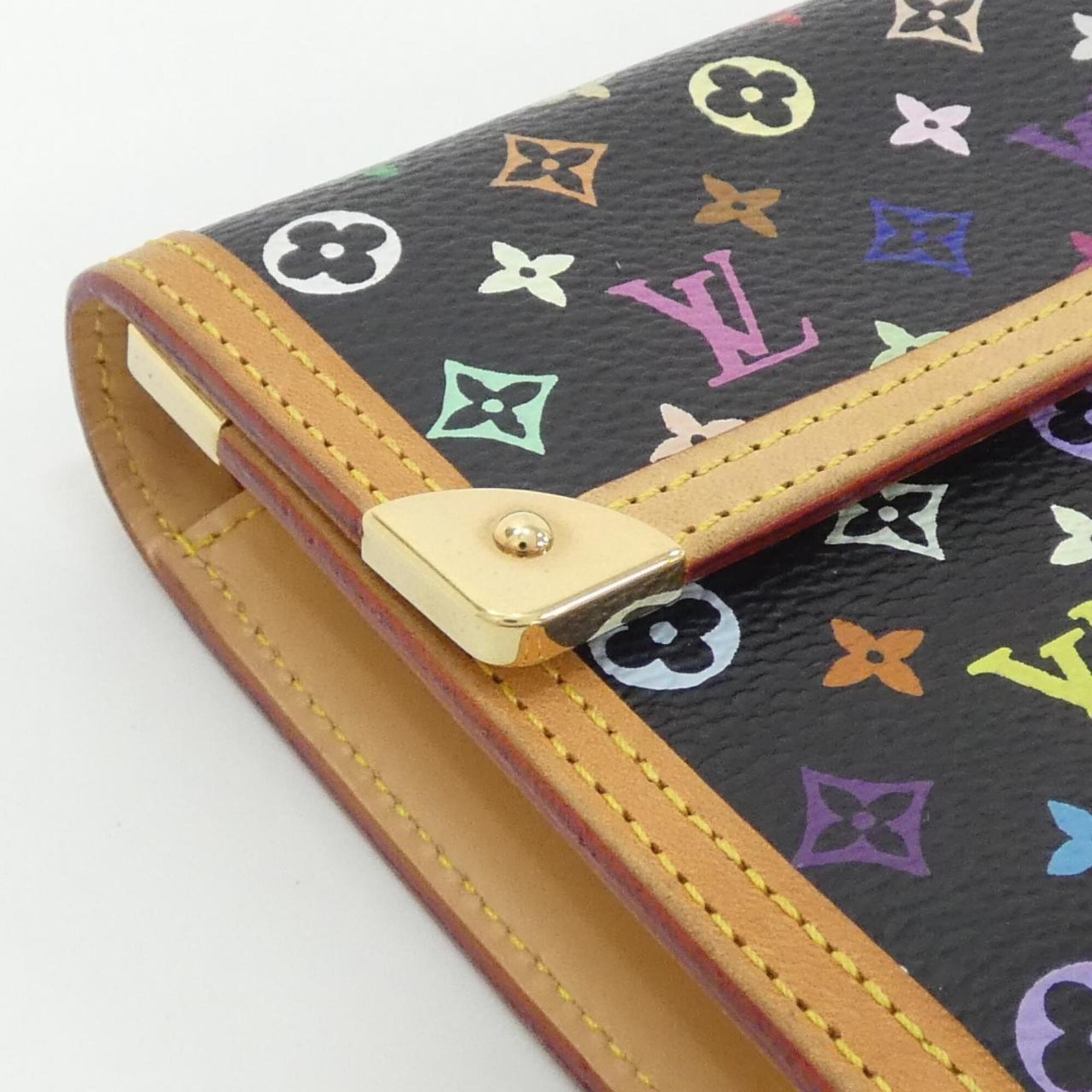 Louis Vuitton Black Multi-Color Coated Canvas (Pre-Owned)