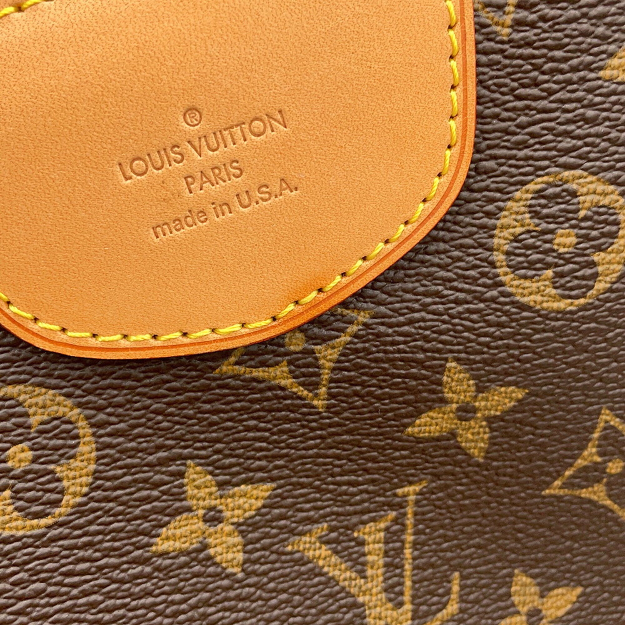 Louis Vuitton Brown Monogram Shoulder Bag (Pre-Owned)