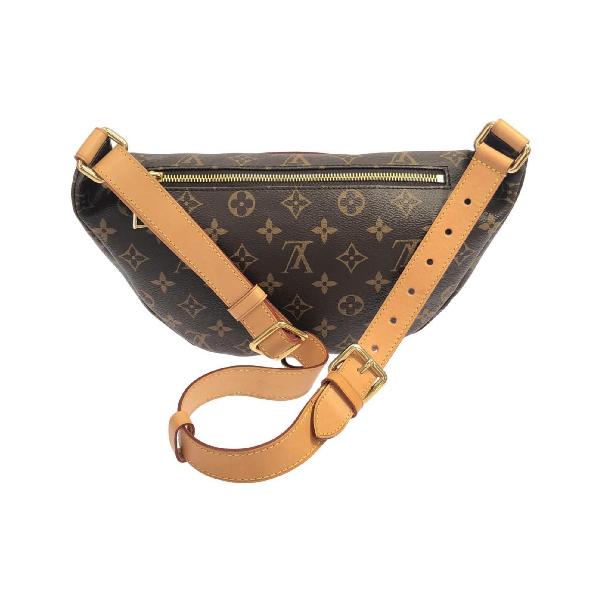 Louis Vuitton Marron Coated Canvas Shoulder Bag (Pre-Owned)