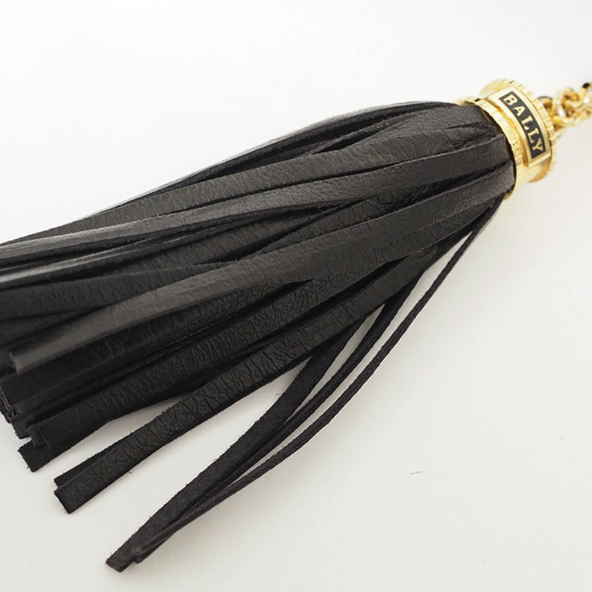 Bally Black Leather Shoulder Bag (Pre-Owned)