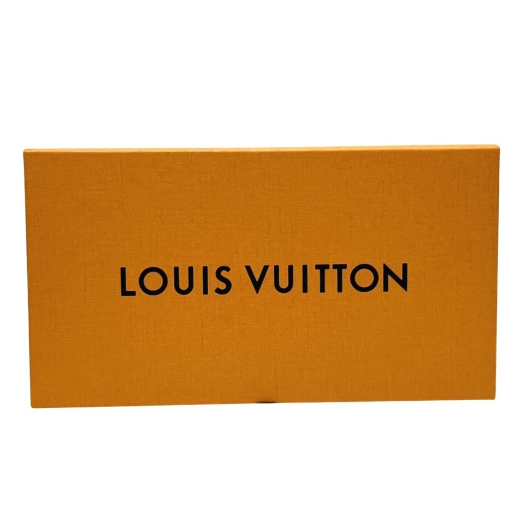Louis Vuitton Mahina Beige Leather Long Wallet (Bi-Fold) (Pre-Owned)