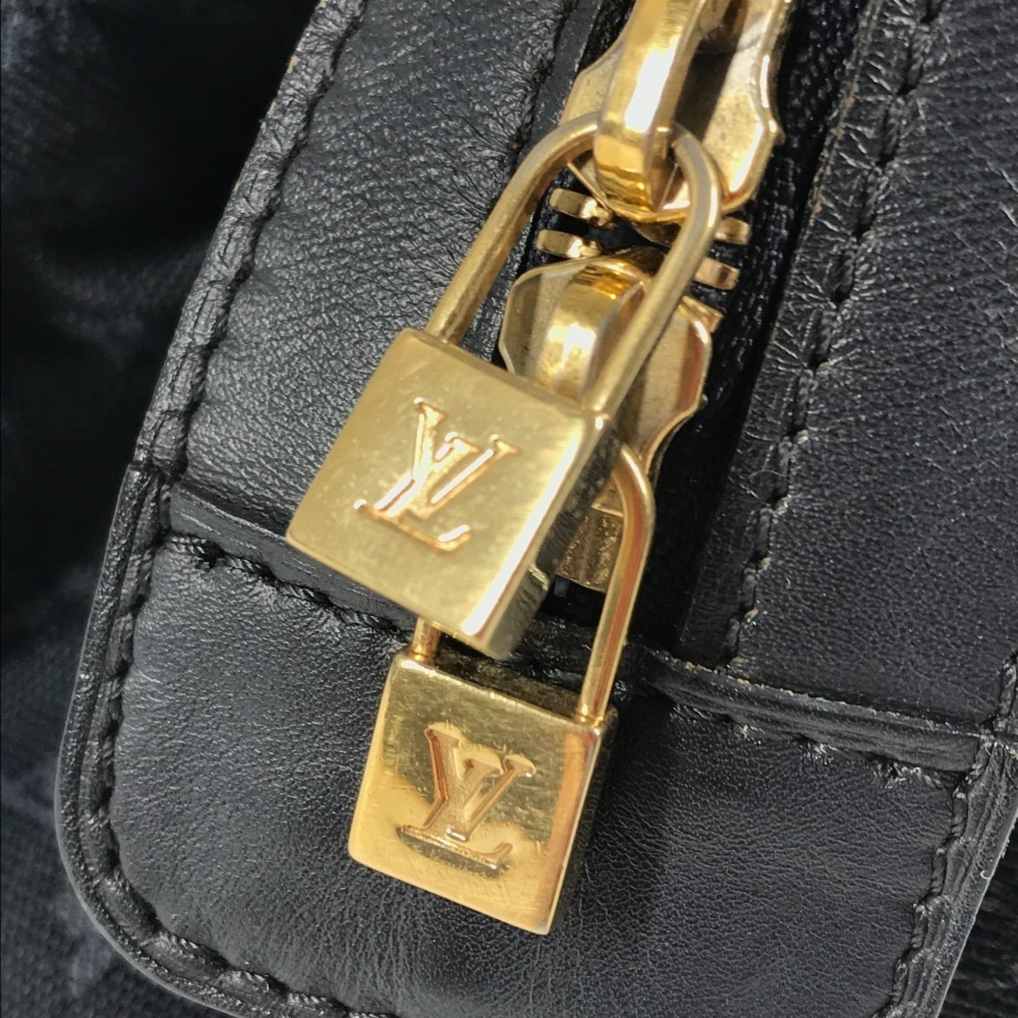 Louis Vuitton Tst Blue Monogram Mini Boston Bag Shoulder Bag (Pre-Owned)