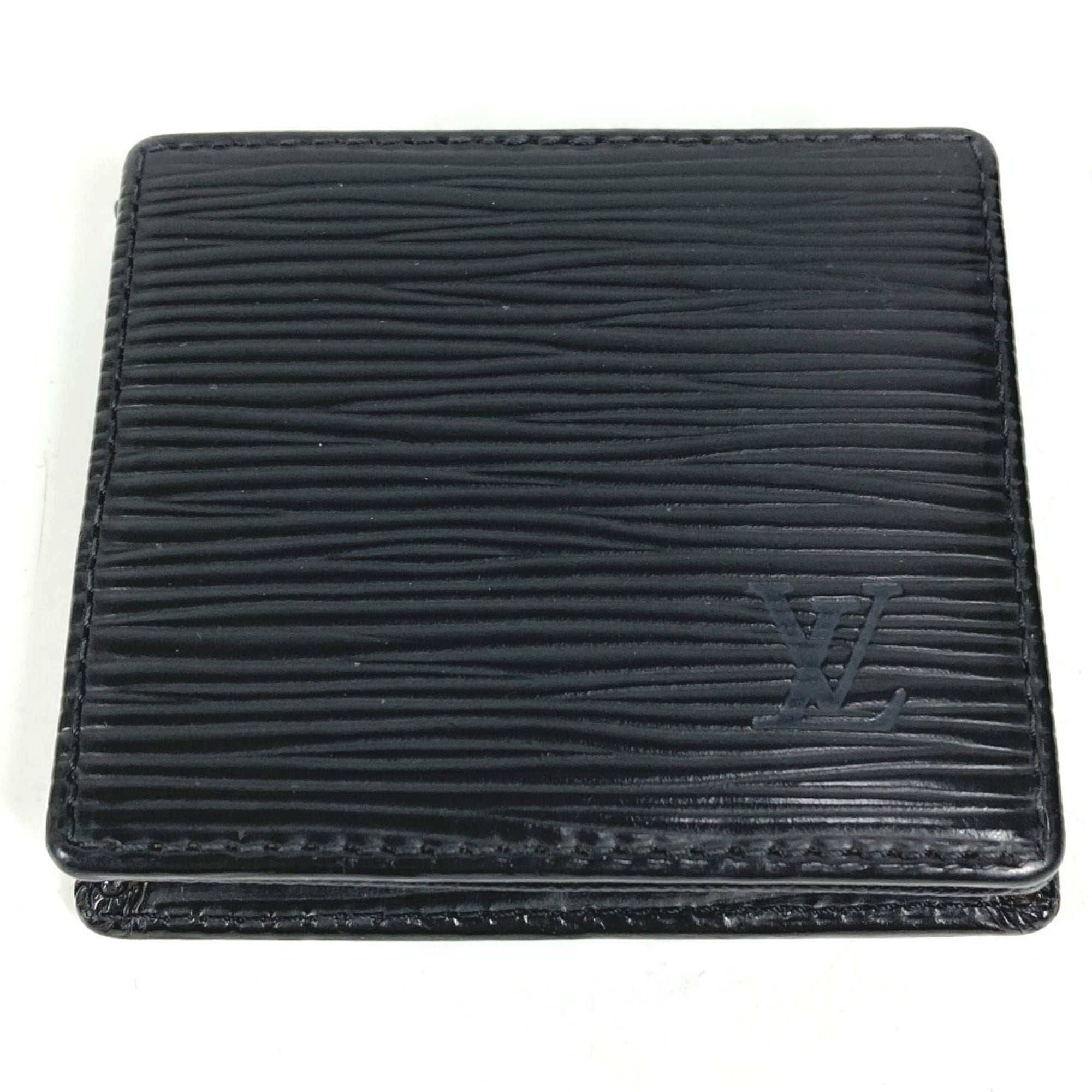 Louis Vuitton Black Noir Epi Leather Coin Purse/Coin Case (Pre-Owned)