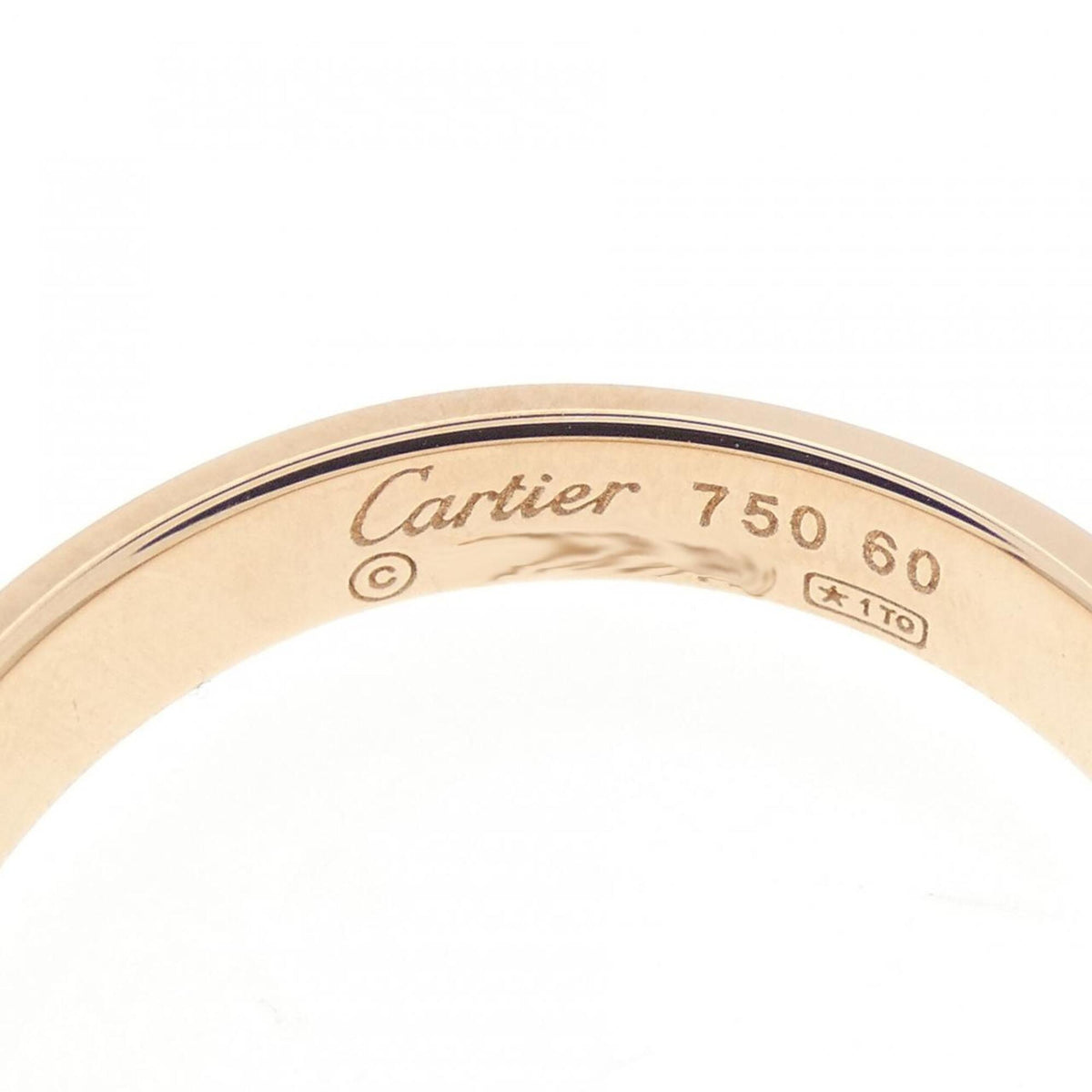 Cartier Pink Gold (18K) Band Ring (Pre-Owned)