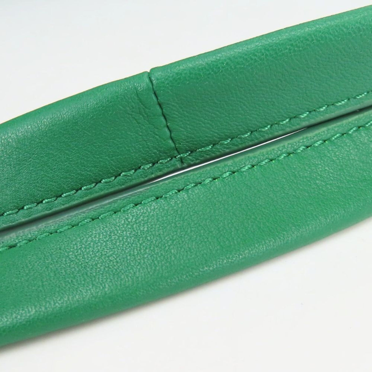 Coach Gray Green Leather Tote Bag (Pre-Owned)