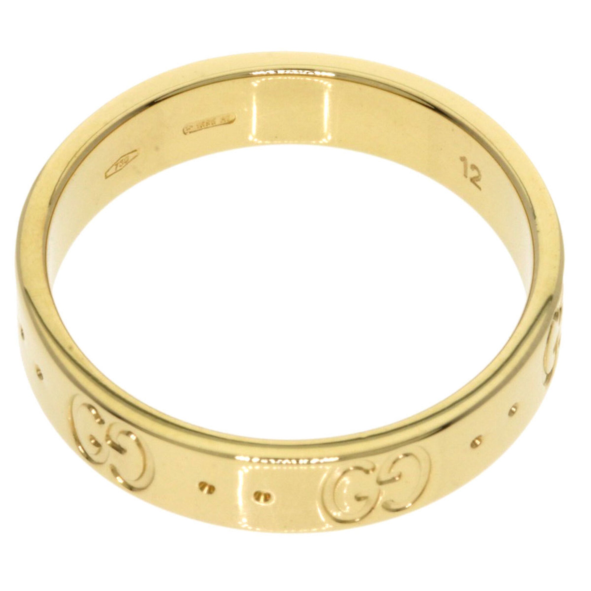 Gucci Yellow Gold (18K) Band Ring (Pre-Owned)