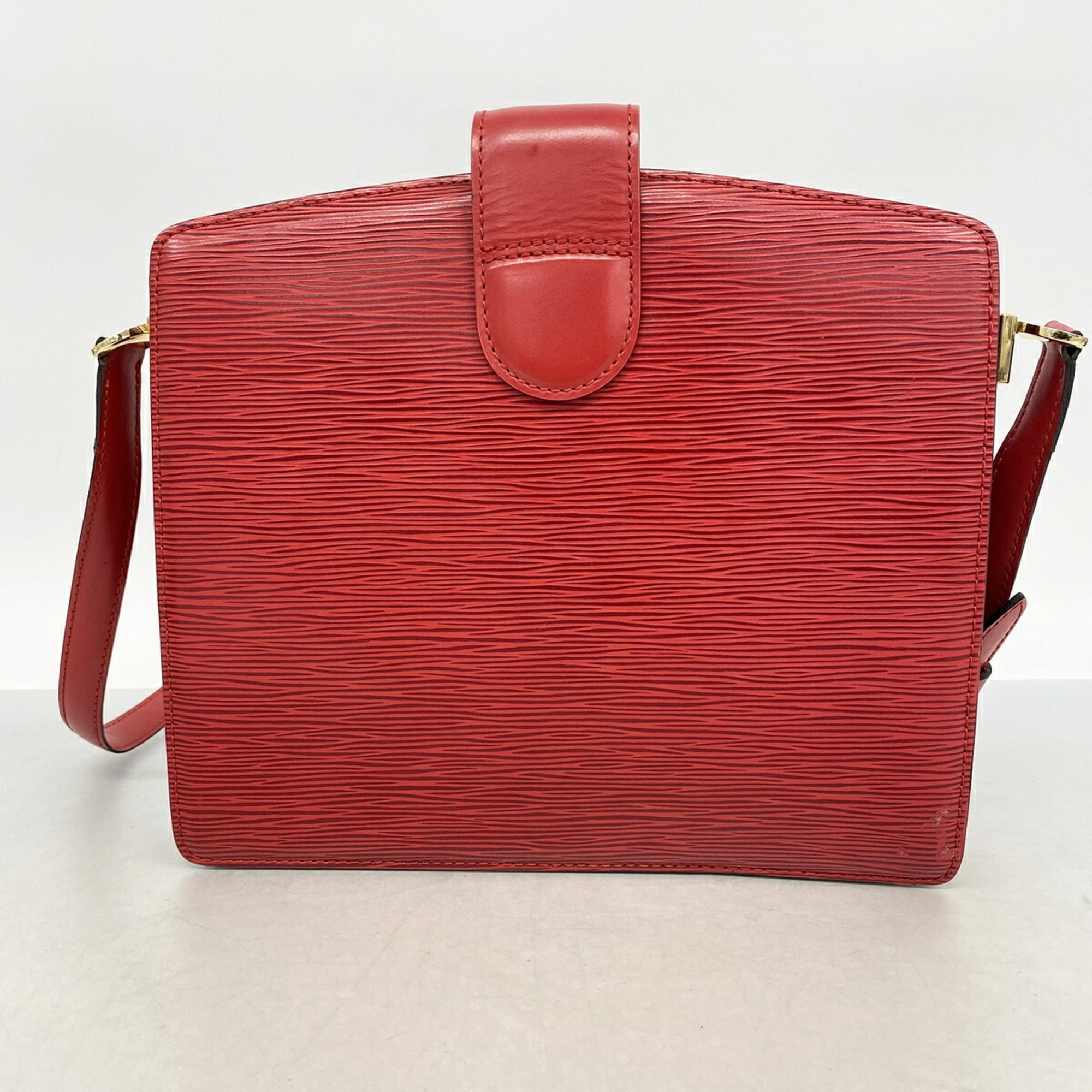 Louis Vuitton Castilian Red Shoulder Bag (Pre-Owned)